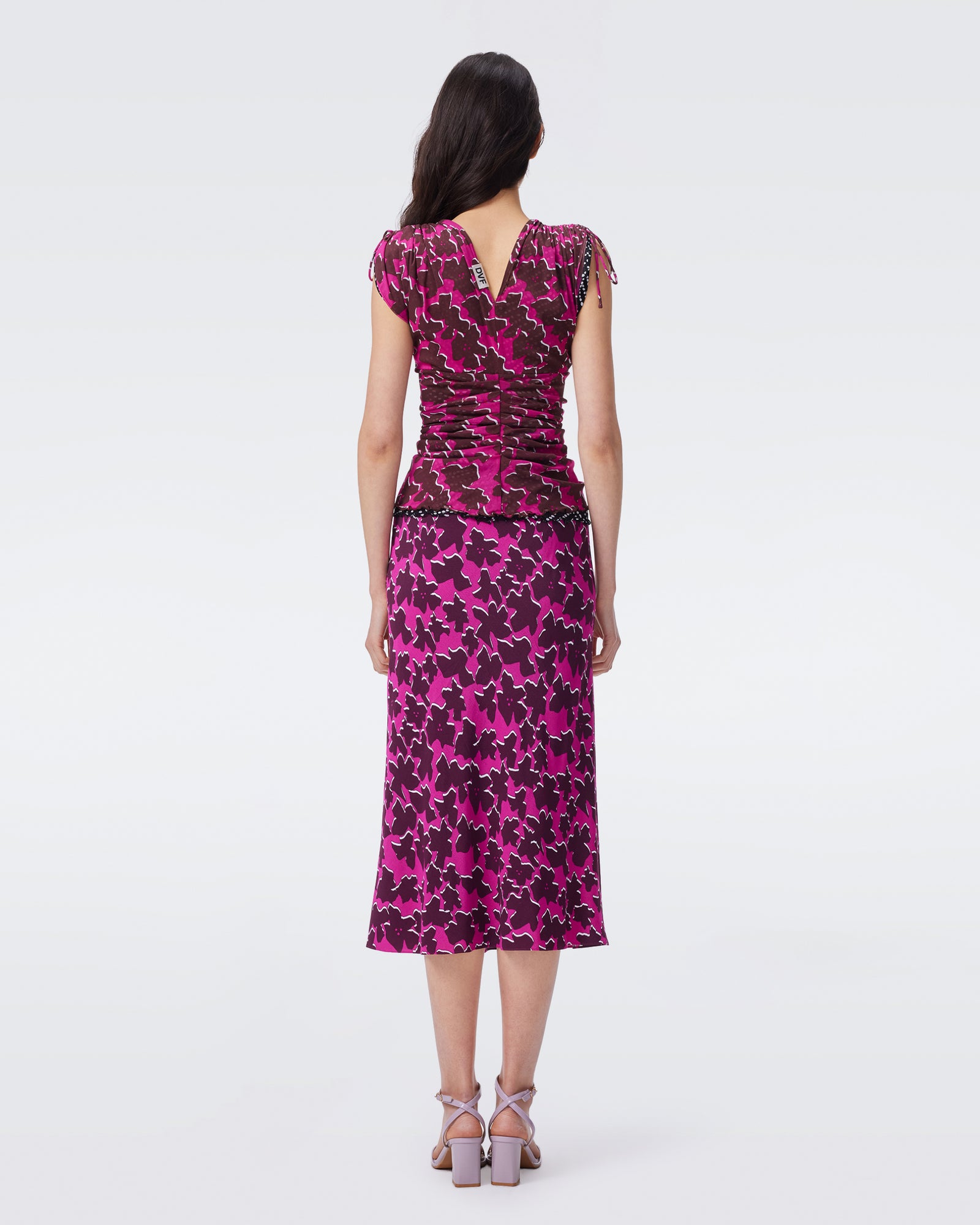 DVF ASHLI REVERSIBLE TOP