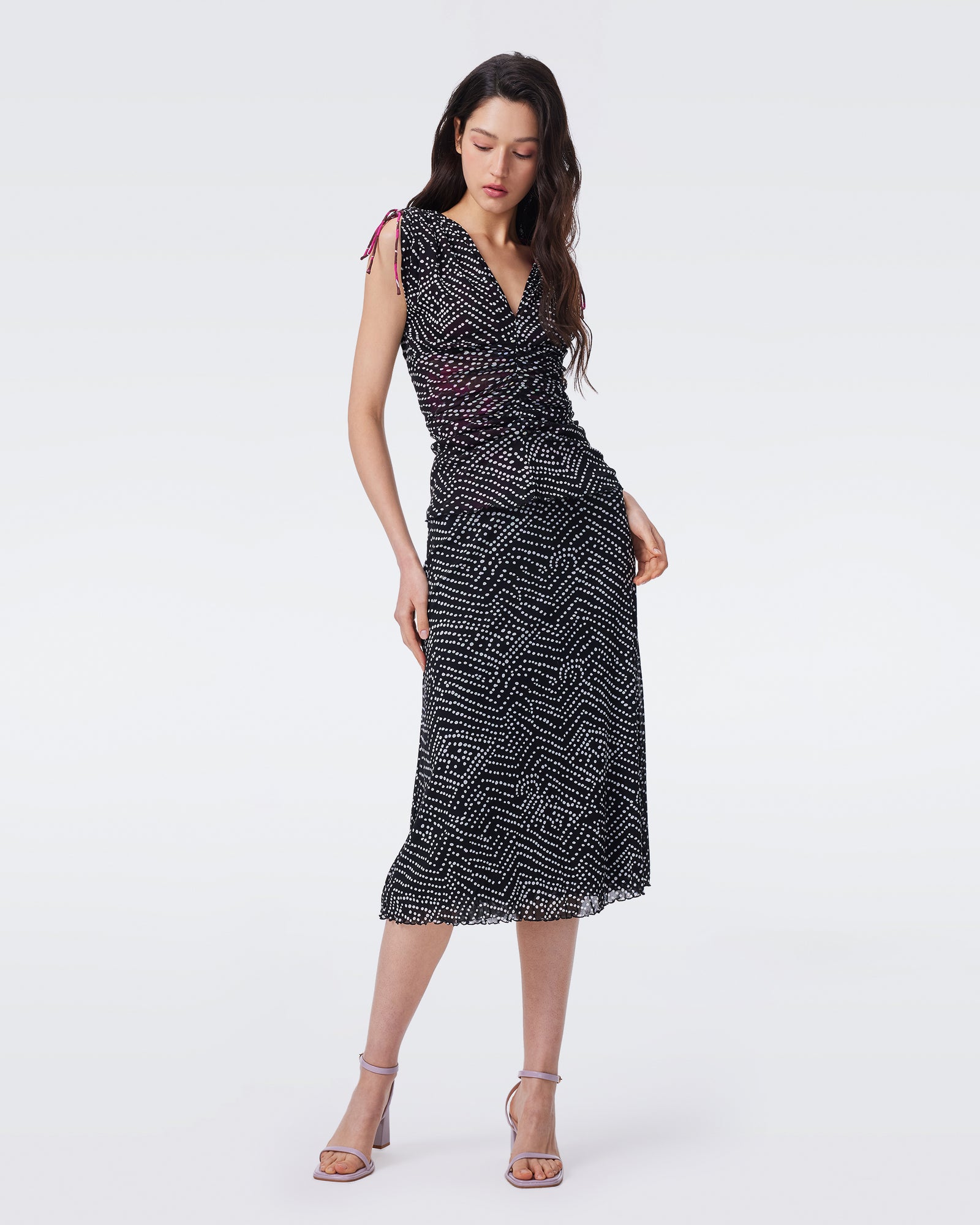 DVF ASHLI REVERSIBLE TOP