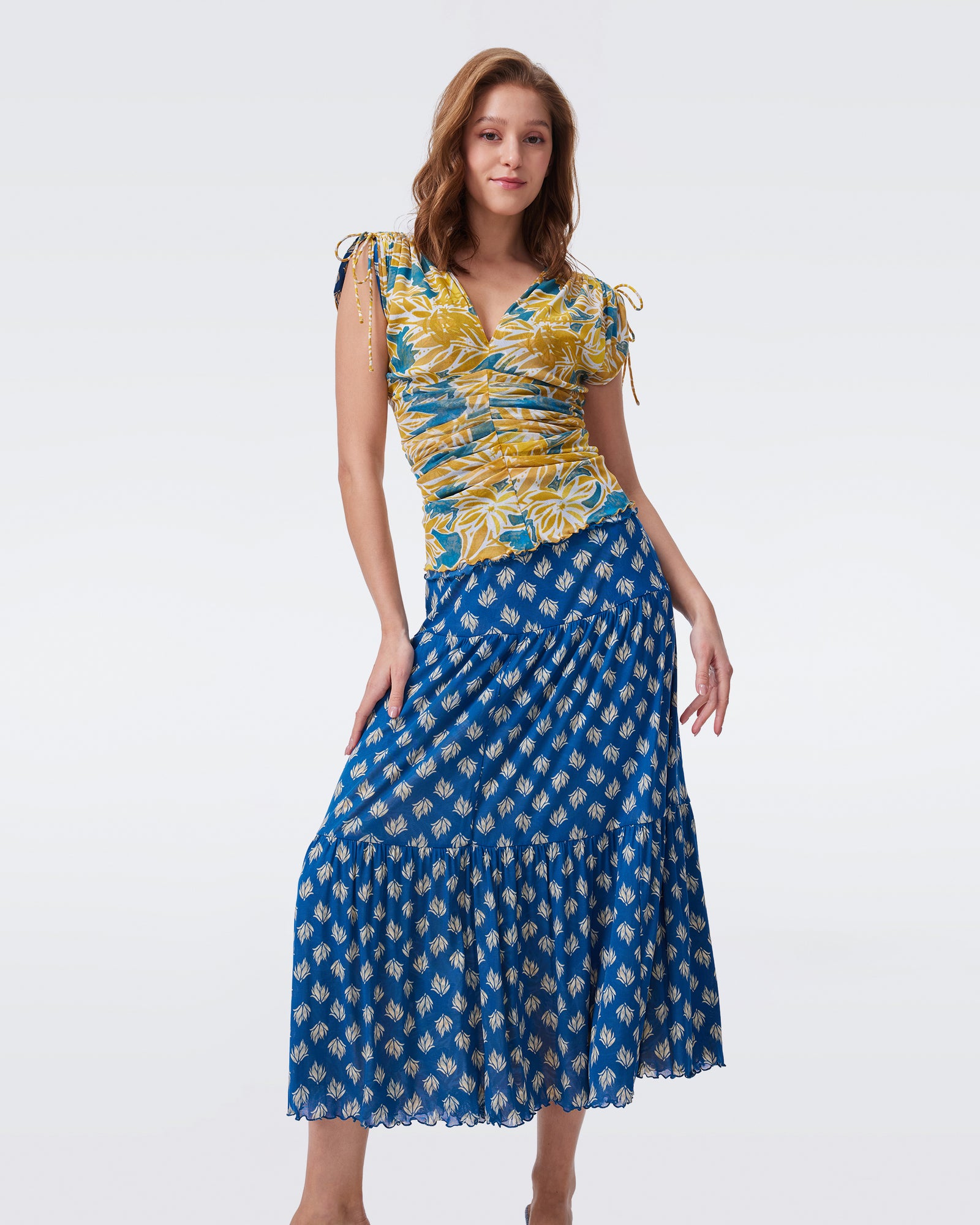 DVF ASHLI REVERSIBLE TOP