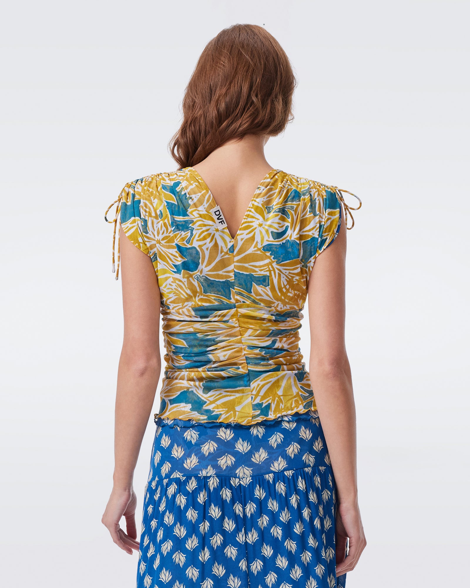 DVF ASHLI REVERSIBLE TOP