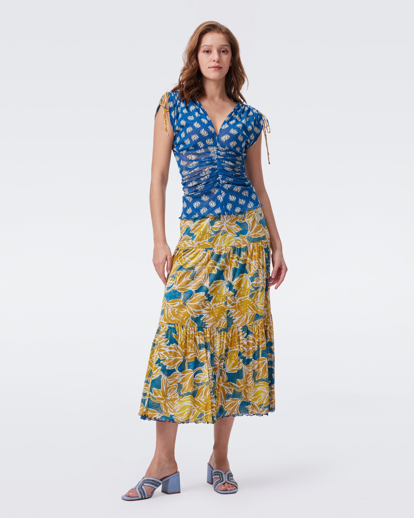 DVF ASHLI REVERSIBLE TOP