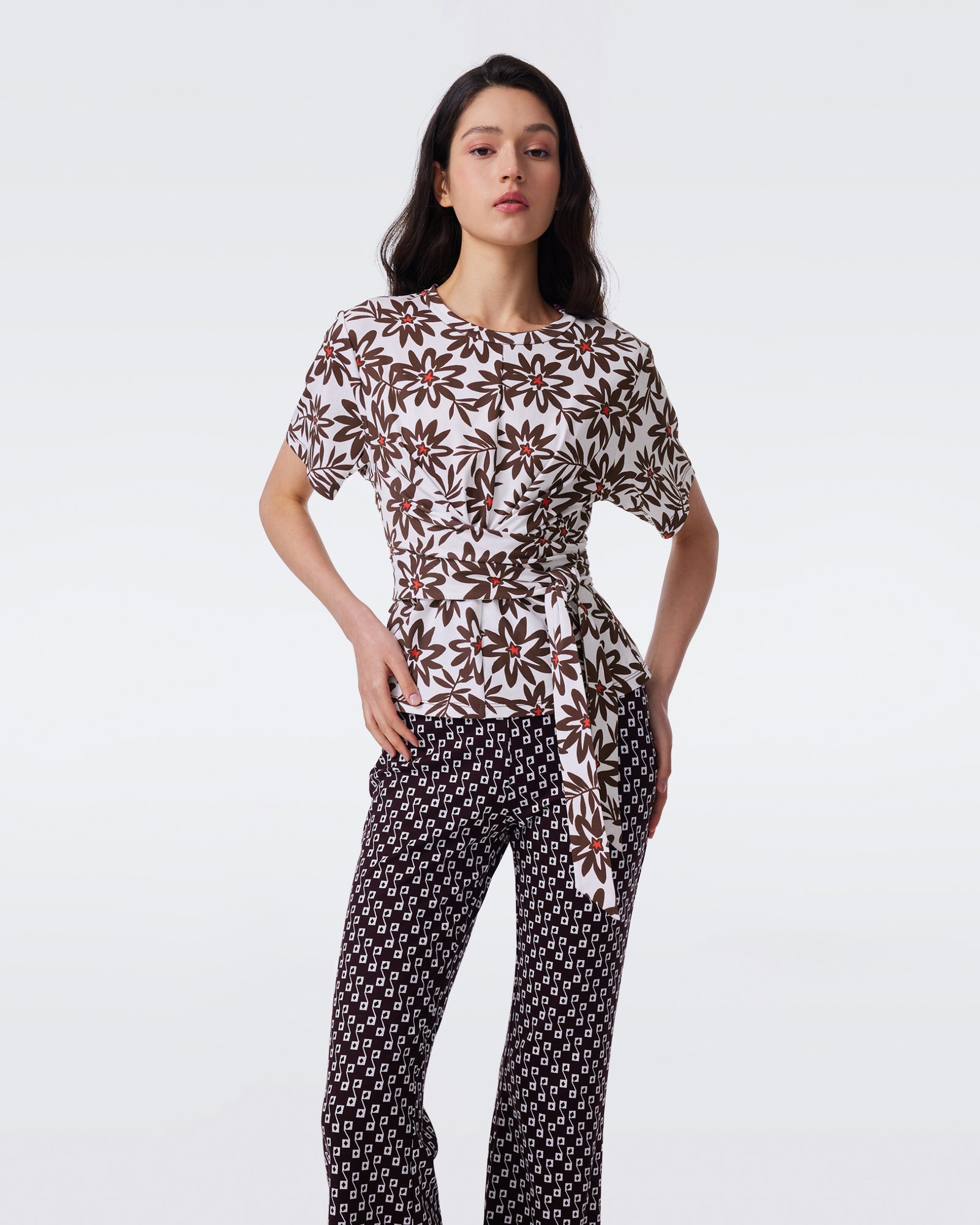 DVF TERESSA TOP