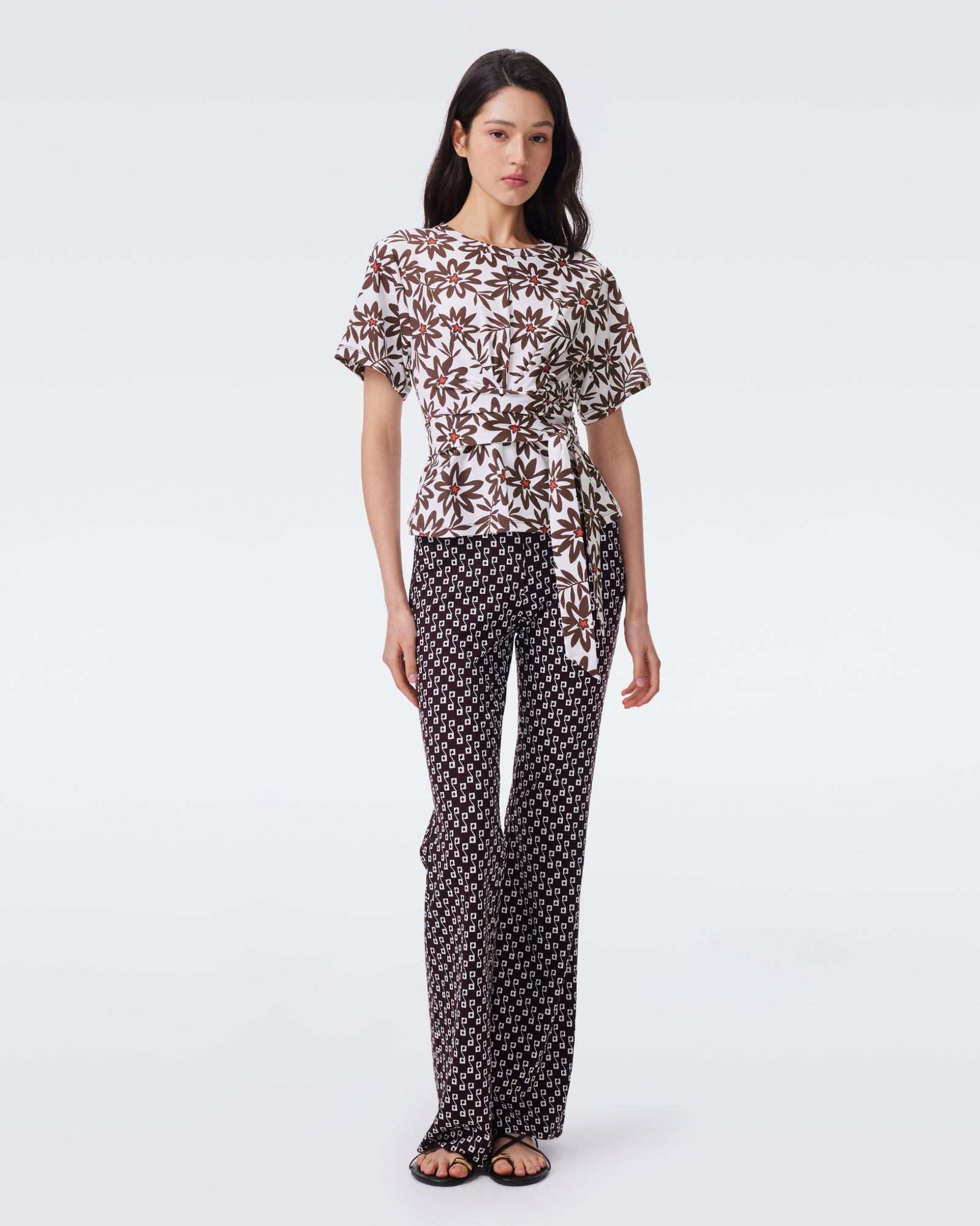 DVF TERESSA TOP