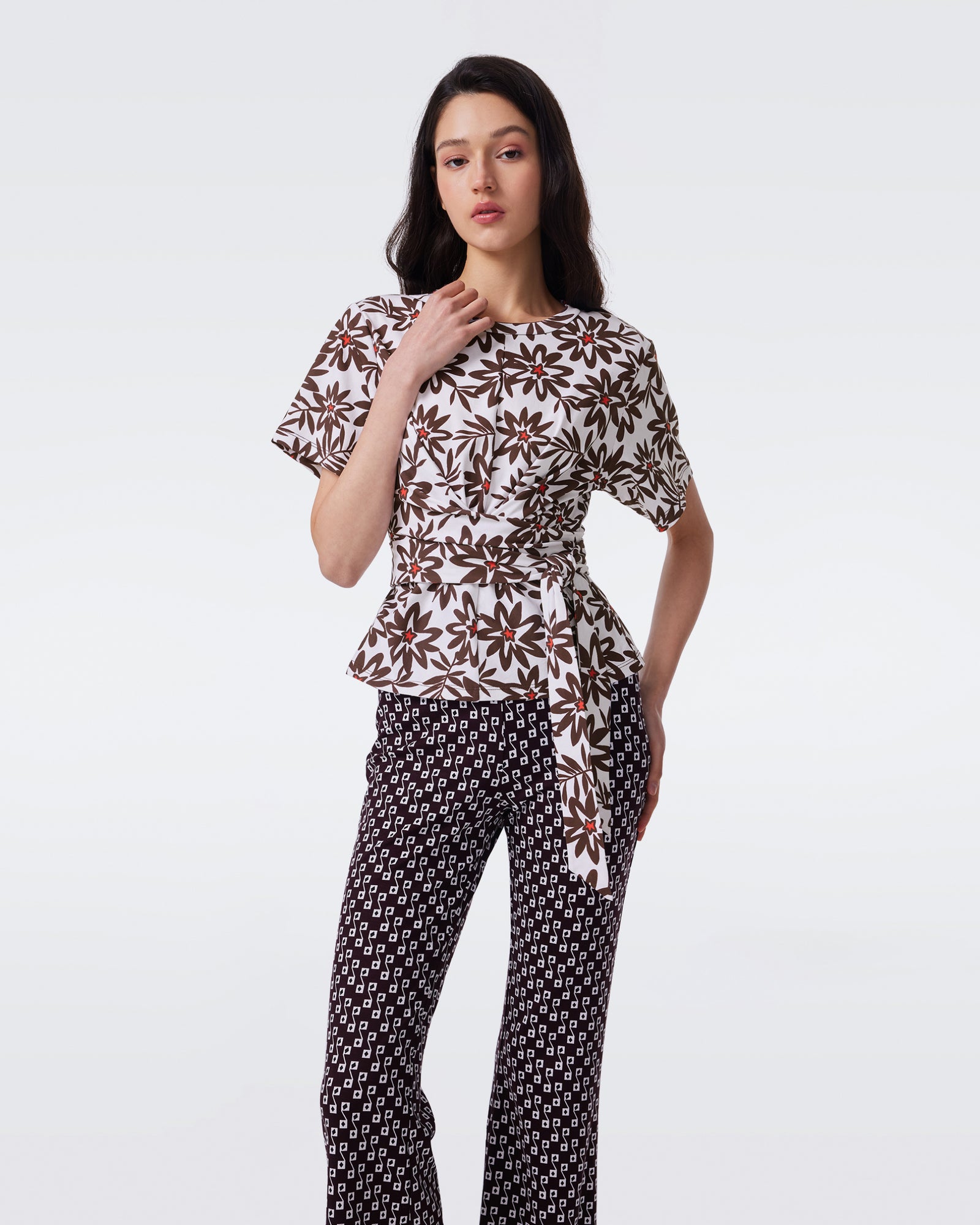DVF TERESSA TOP