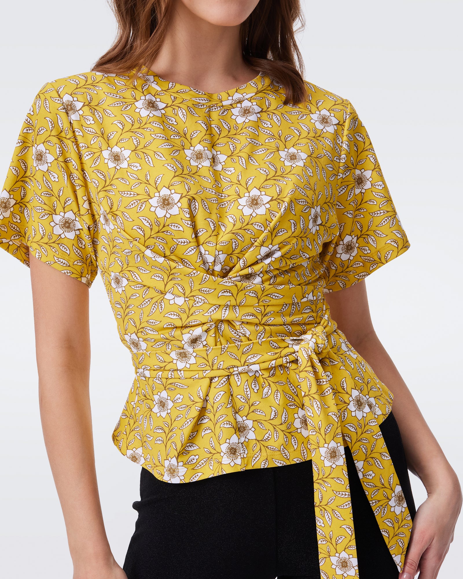 DVF TERESSA TOP