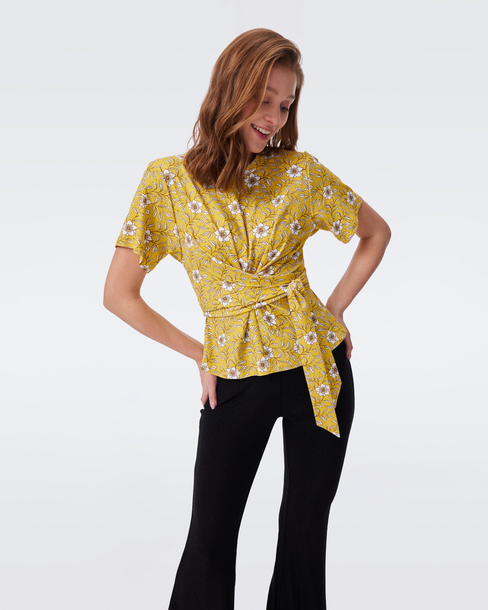 DVF TERESSA TOP