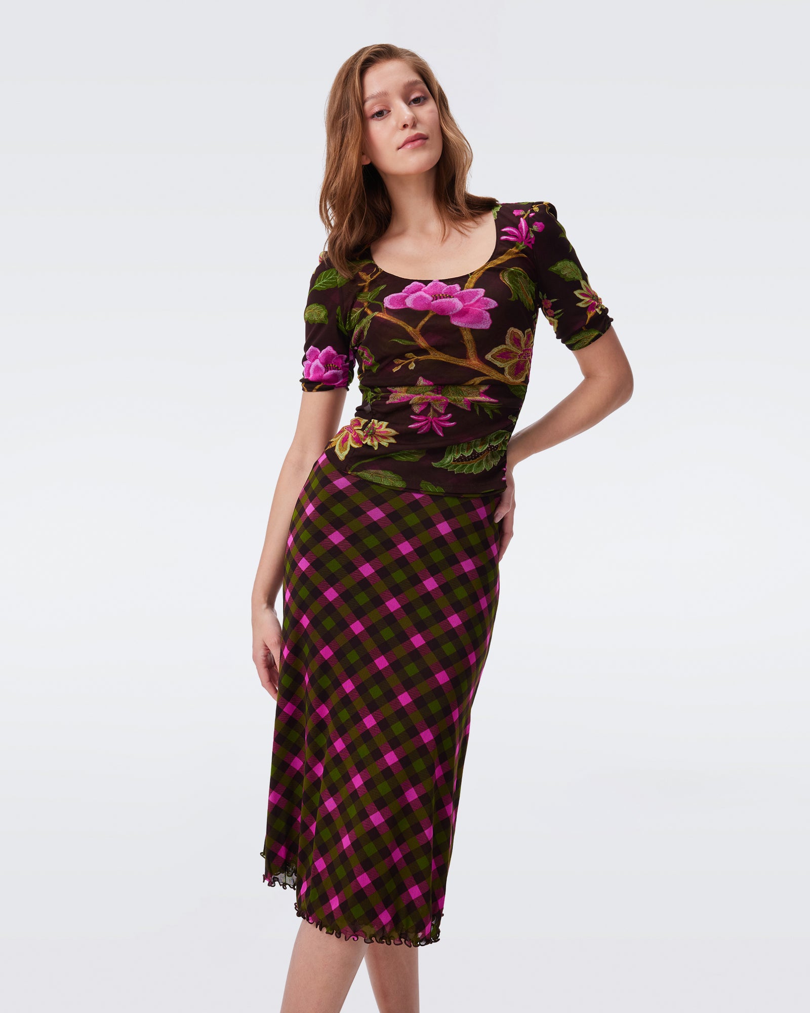 DVF ALI REVERSIBLE TOP
