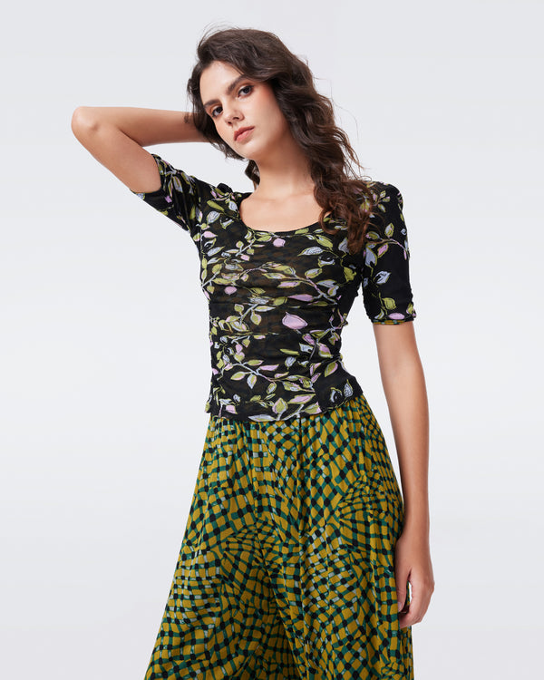 DVF ALI REVERSIBLE TOP