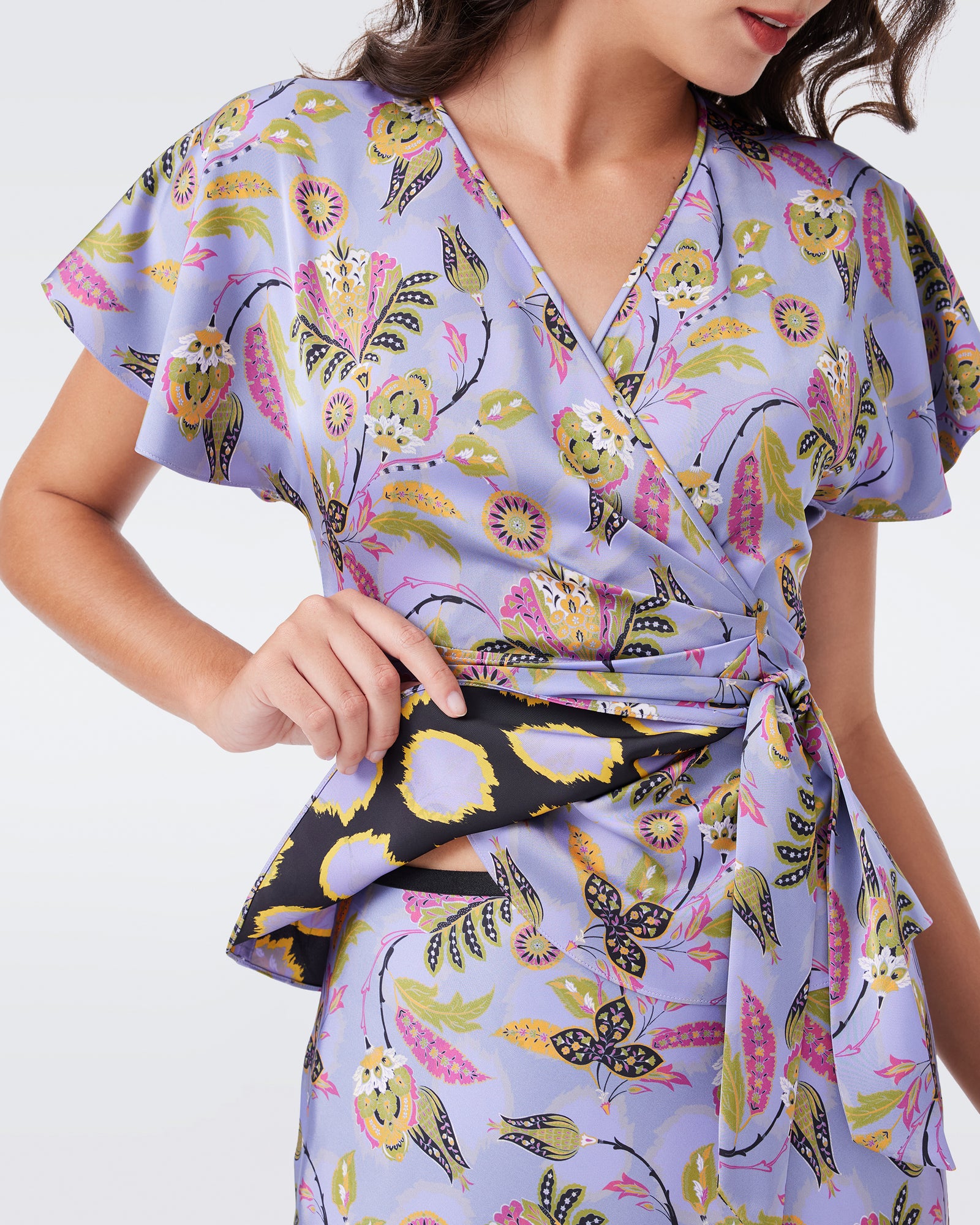 DVF DELHI REVERSIBLE TOP