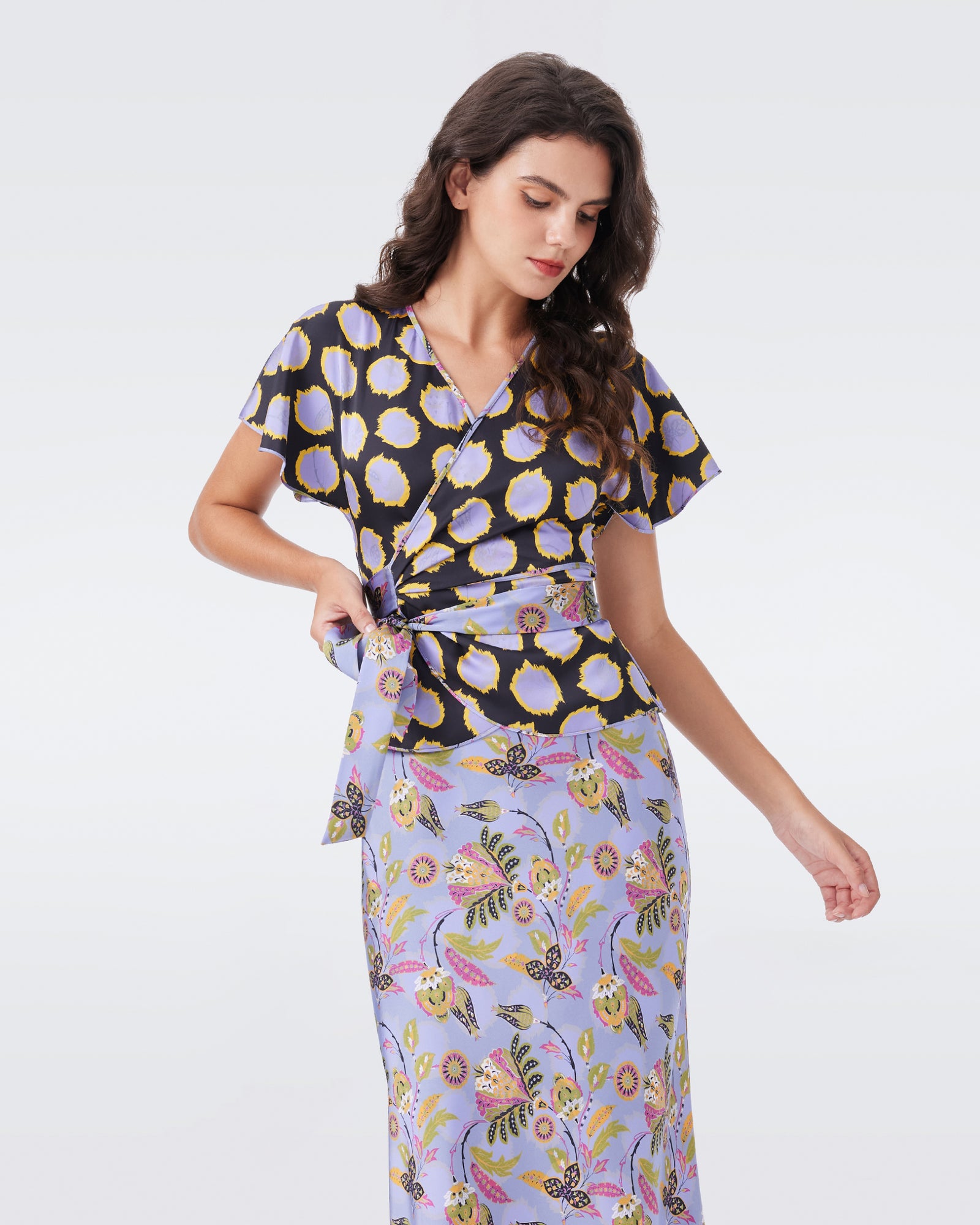 DVF DELHI REVERSIBLE TOP