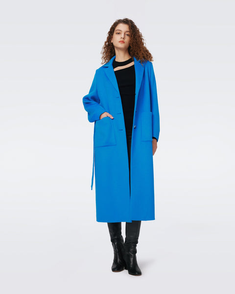 Nene Wool Coat – Diane von Furstenberg HongKong