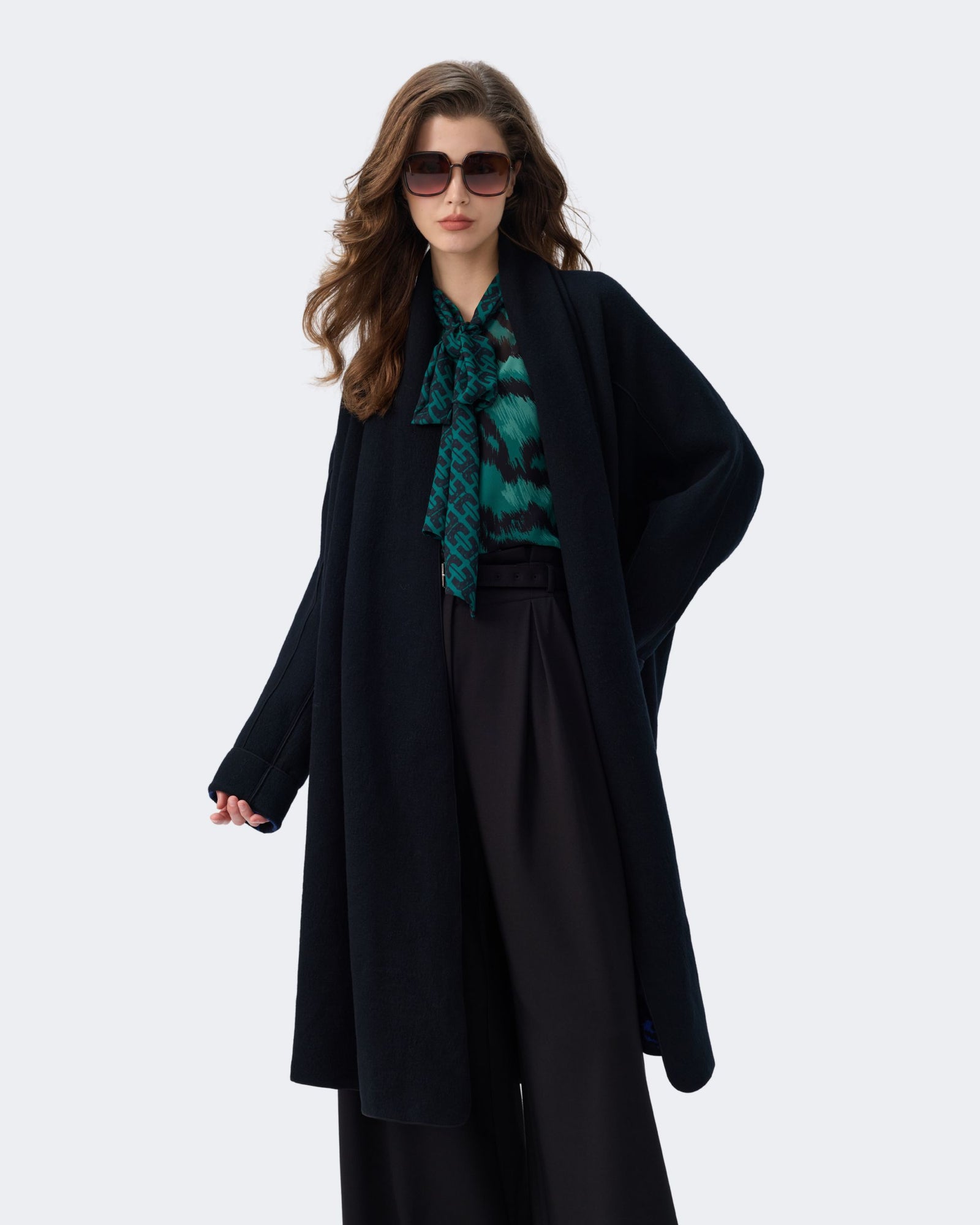 DVF RAY TWO REVERSIBLE COAT