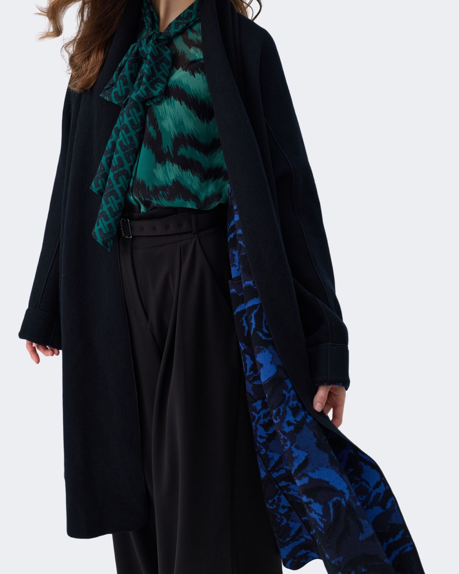 DVF RAY TWO REVERSIBLE COAT