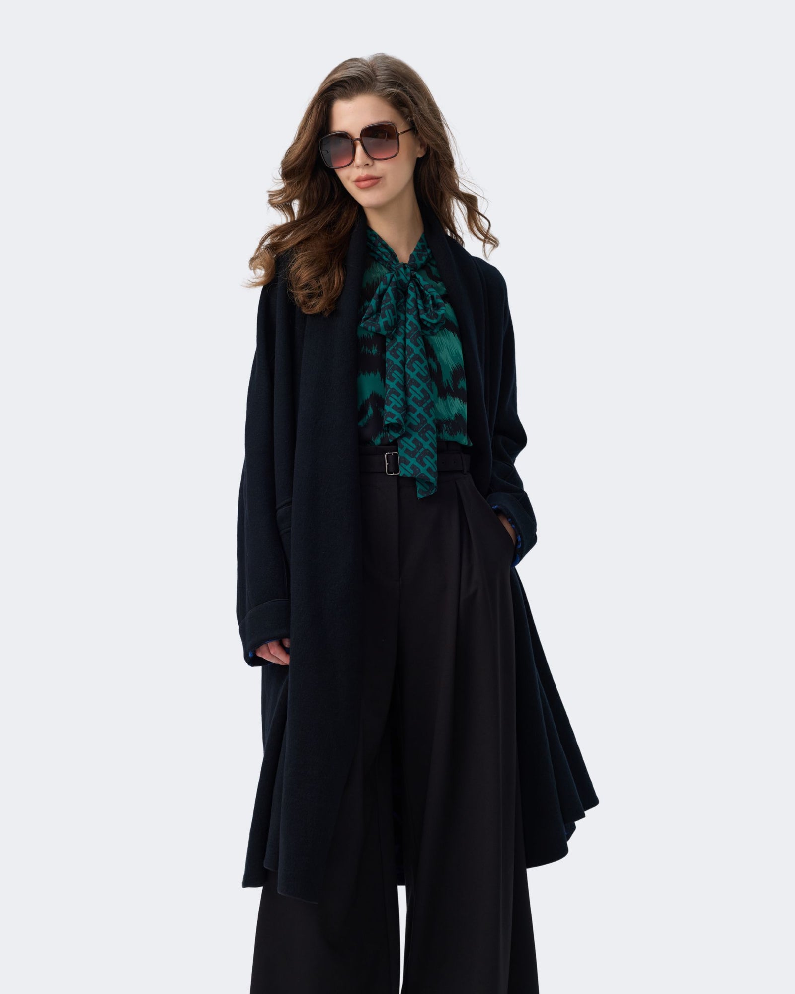 DVF RAY TWO REVERSIBLE COAT