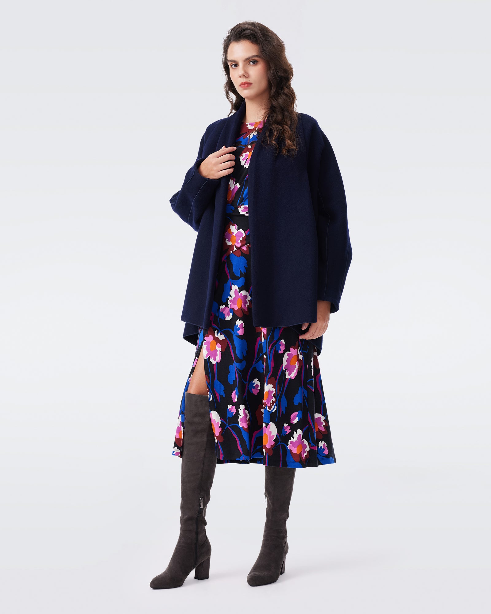 DVF SHORT RAY COAT