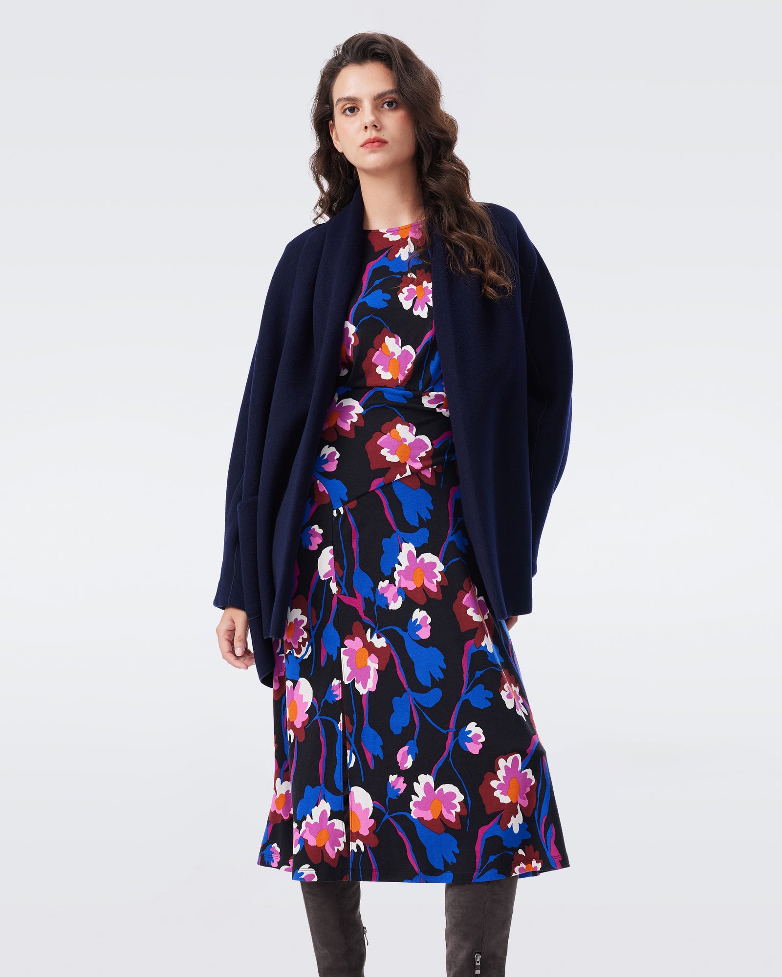 DVF SHORT RAY COAT