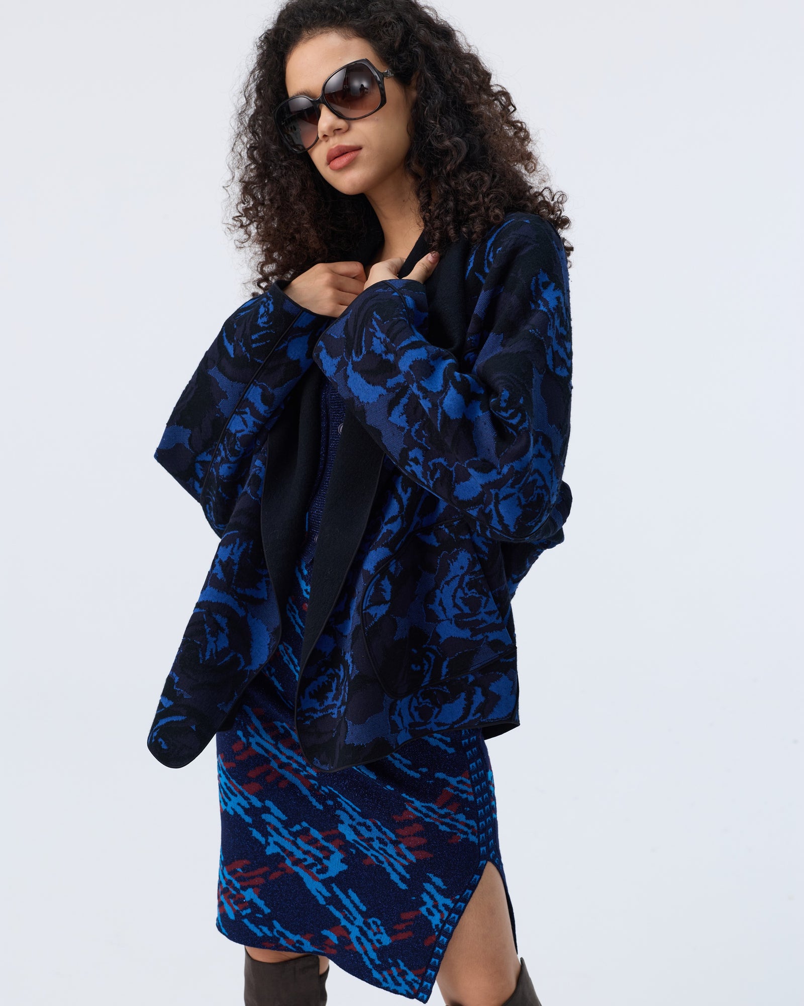 DVF WHITNEY REVERSIBLE COAT