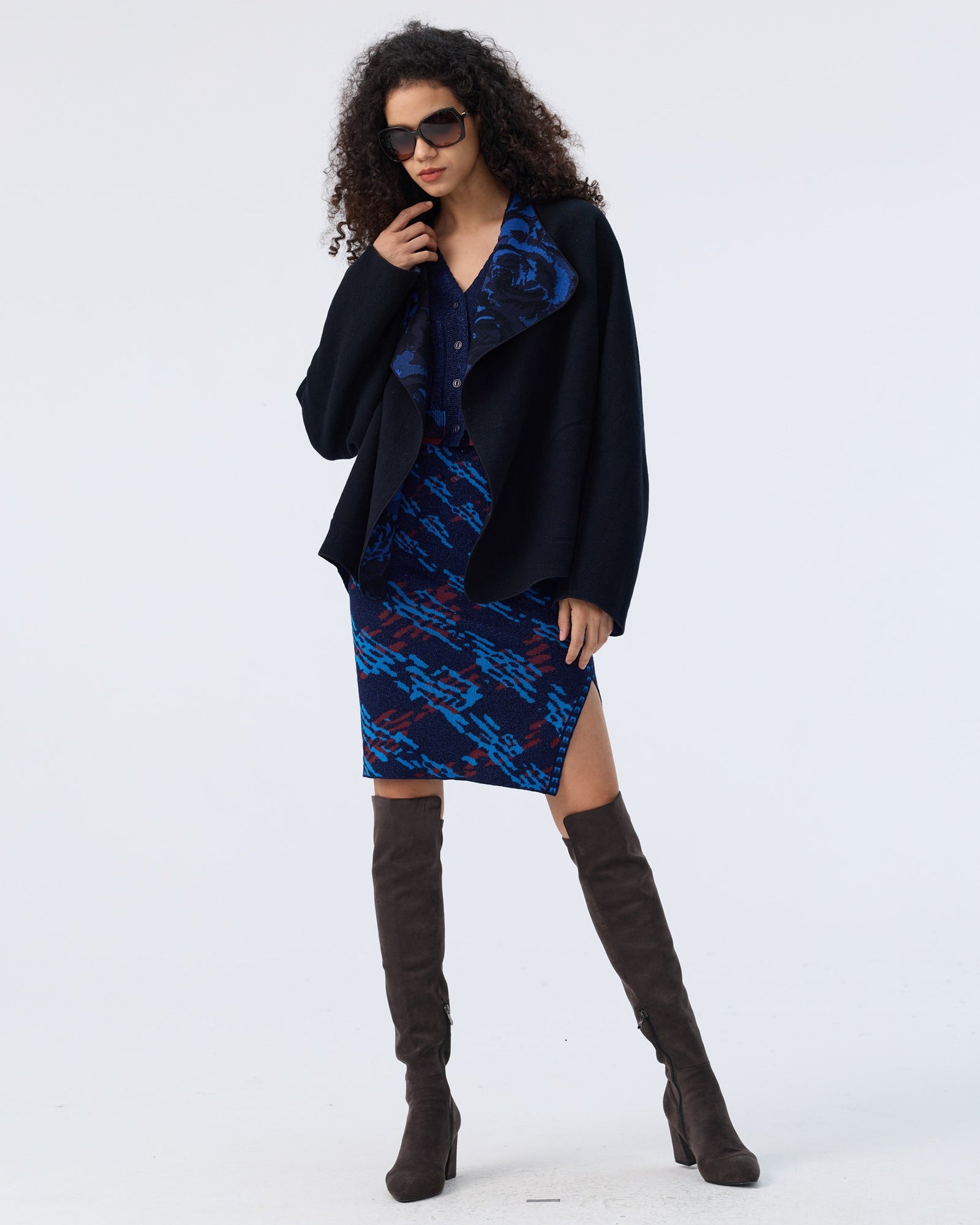 DVF WHITNEY REVERSIBLE COAT