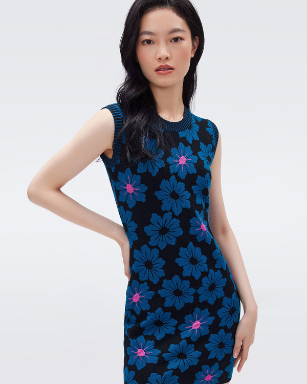 Mylo Knit Jacquard Dress