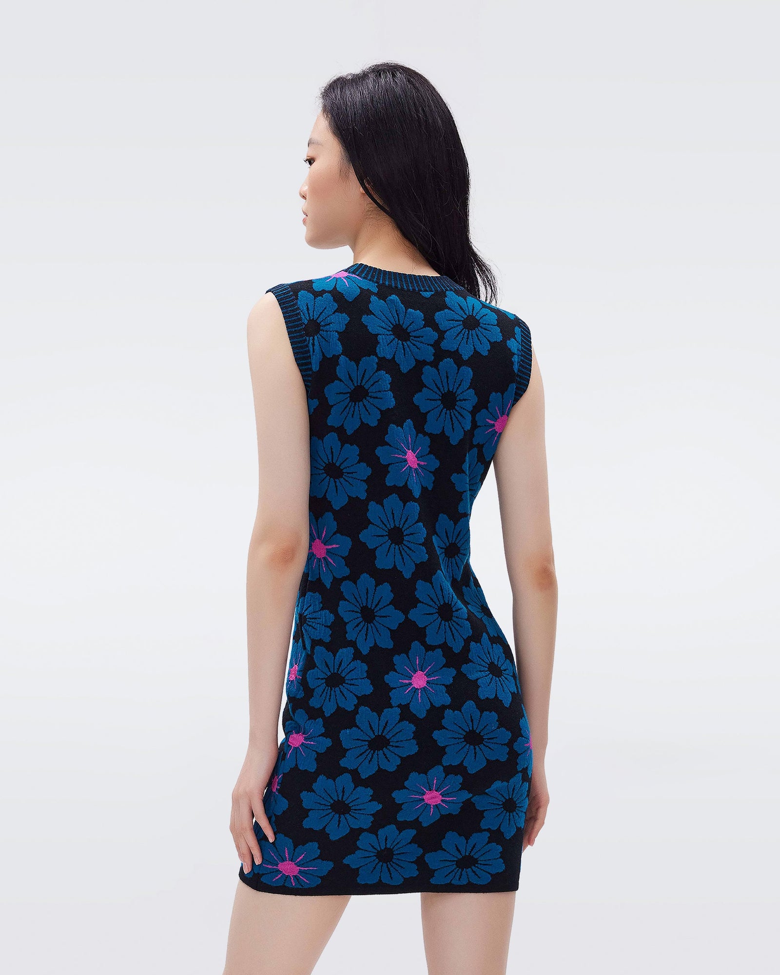 Mylo Knit Jacquard Dress
