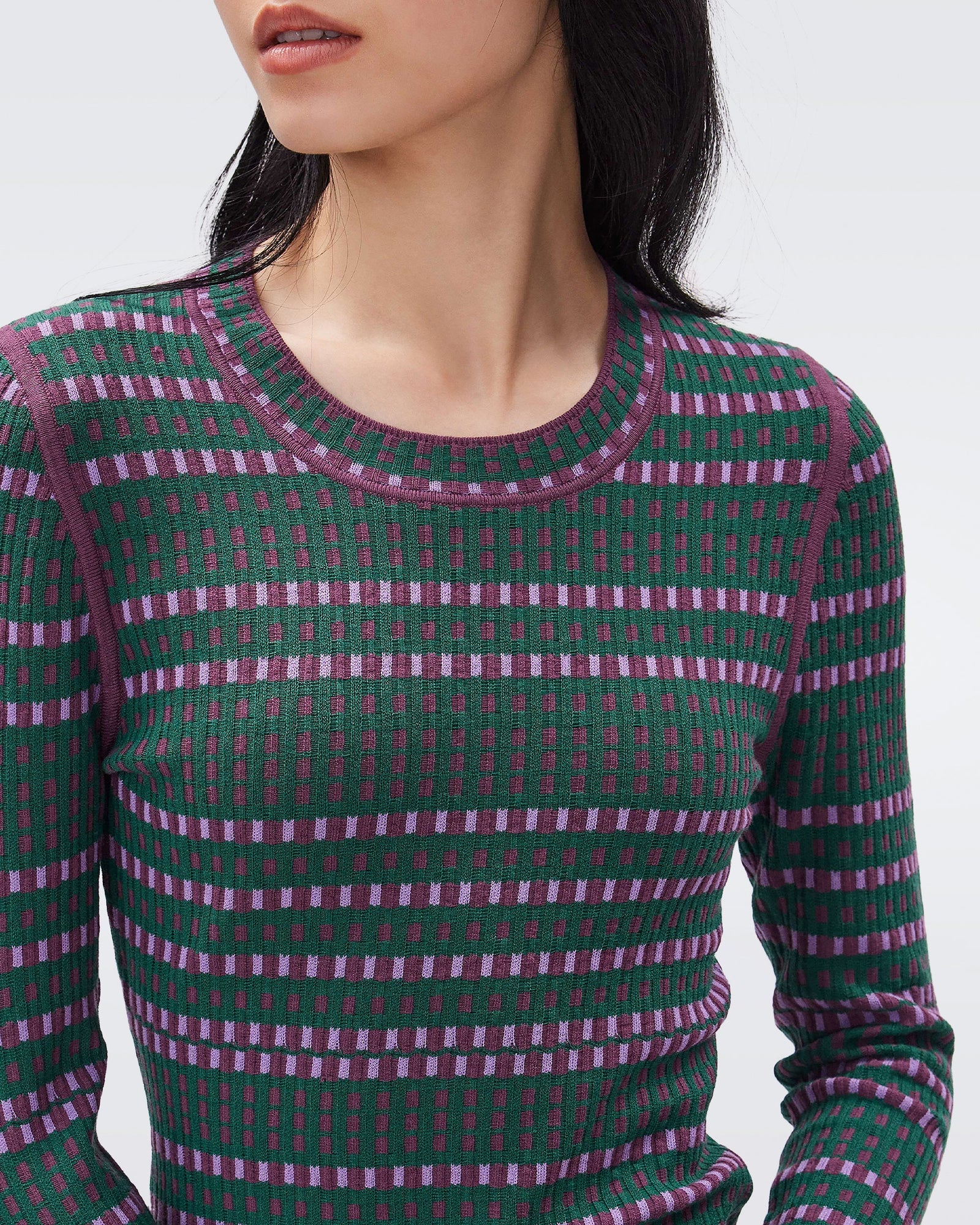 Harry Knit Jacquard Dress Diane von Furstenberg HongKong Harry Knit Jacquard Dress Diane von Furstenberg HongKong