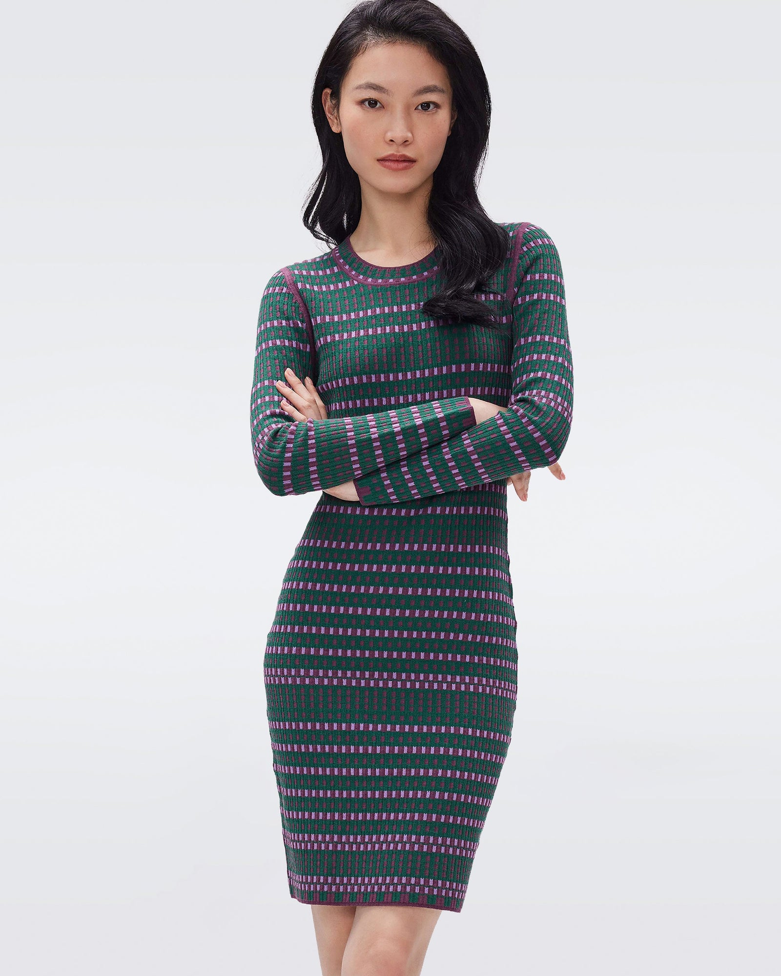 Harry Knit Jacquard Dress