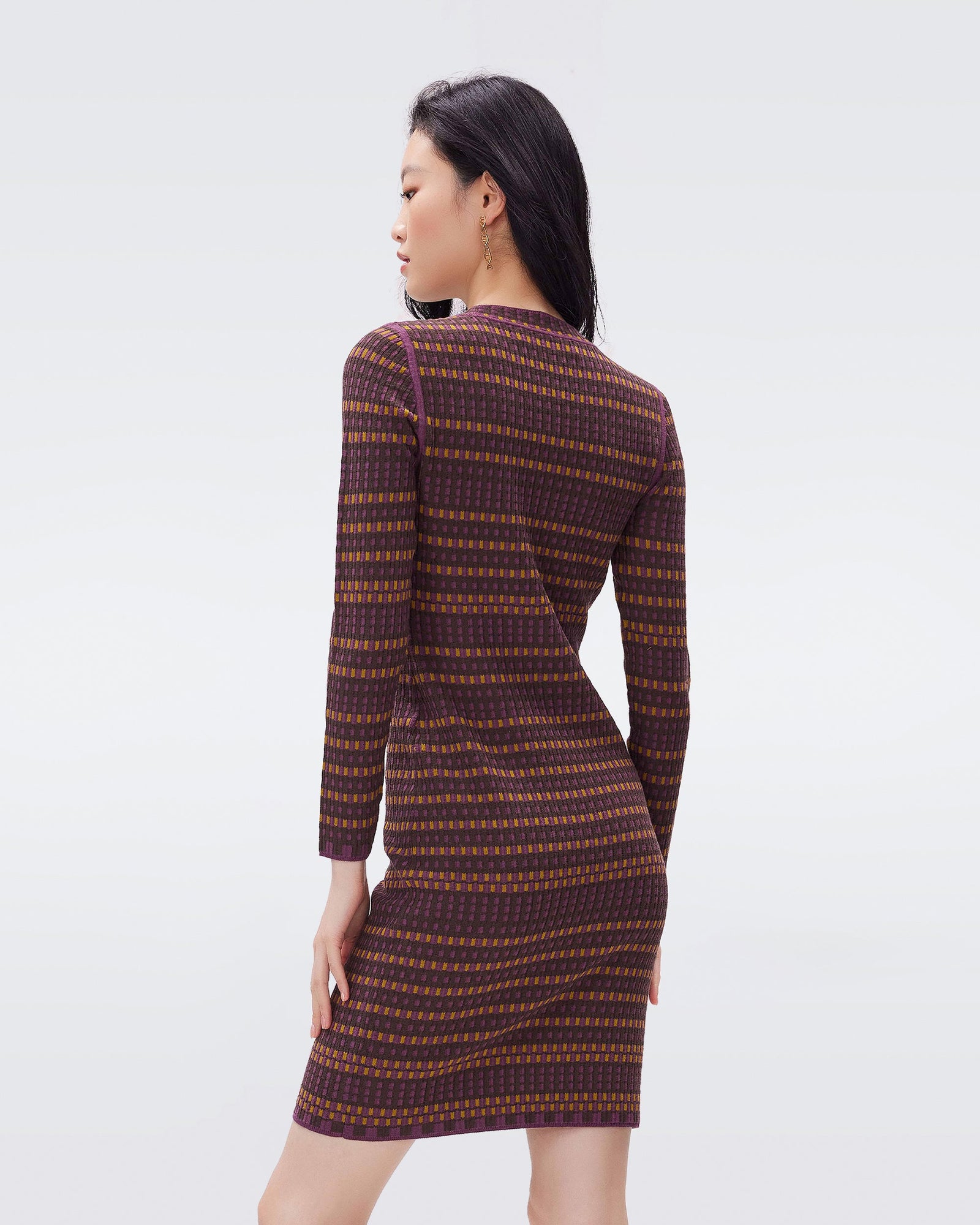 Harry Knit Jacquard Dress