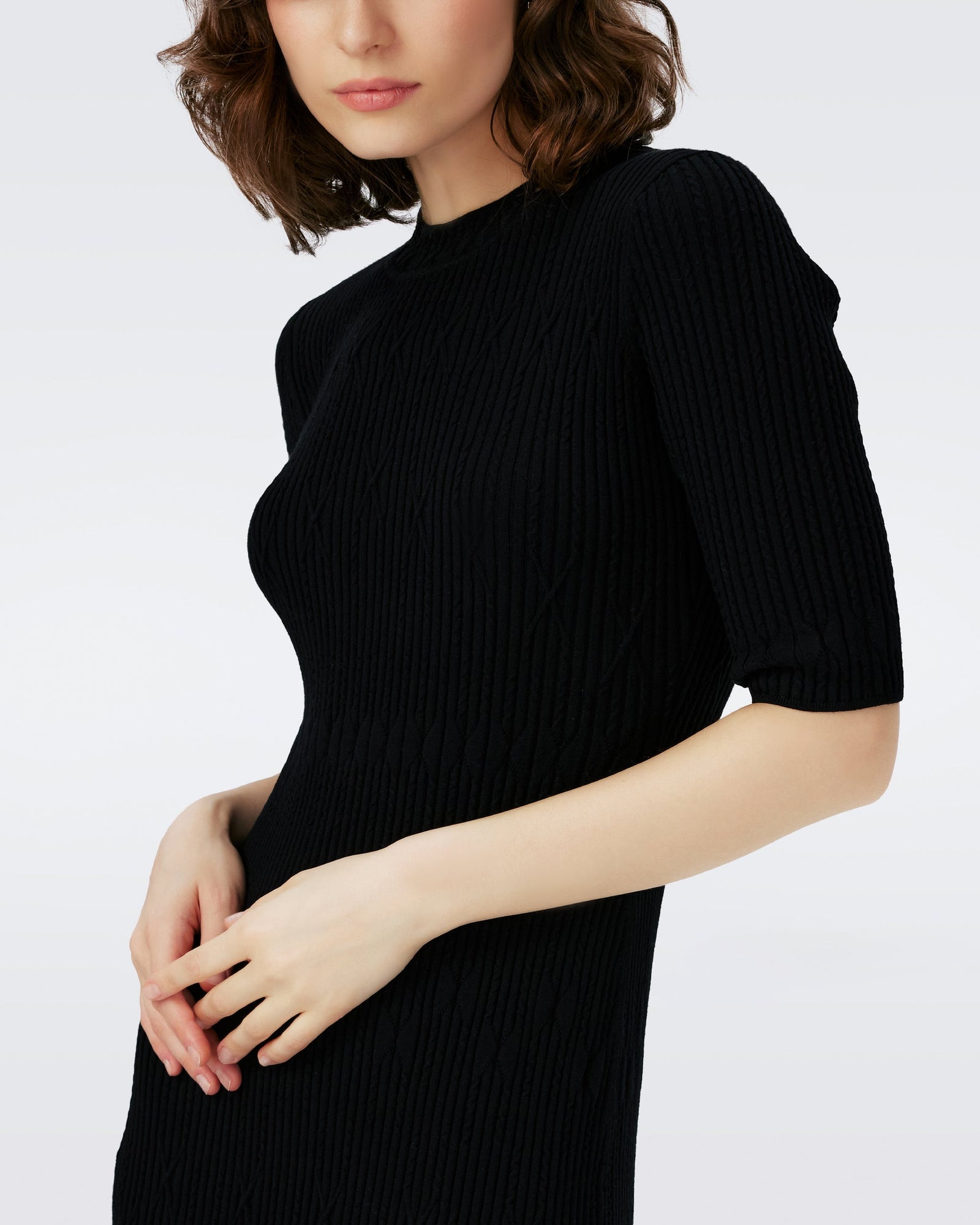 Pam Knit Jacquard Dress