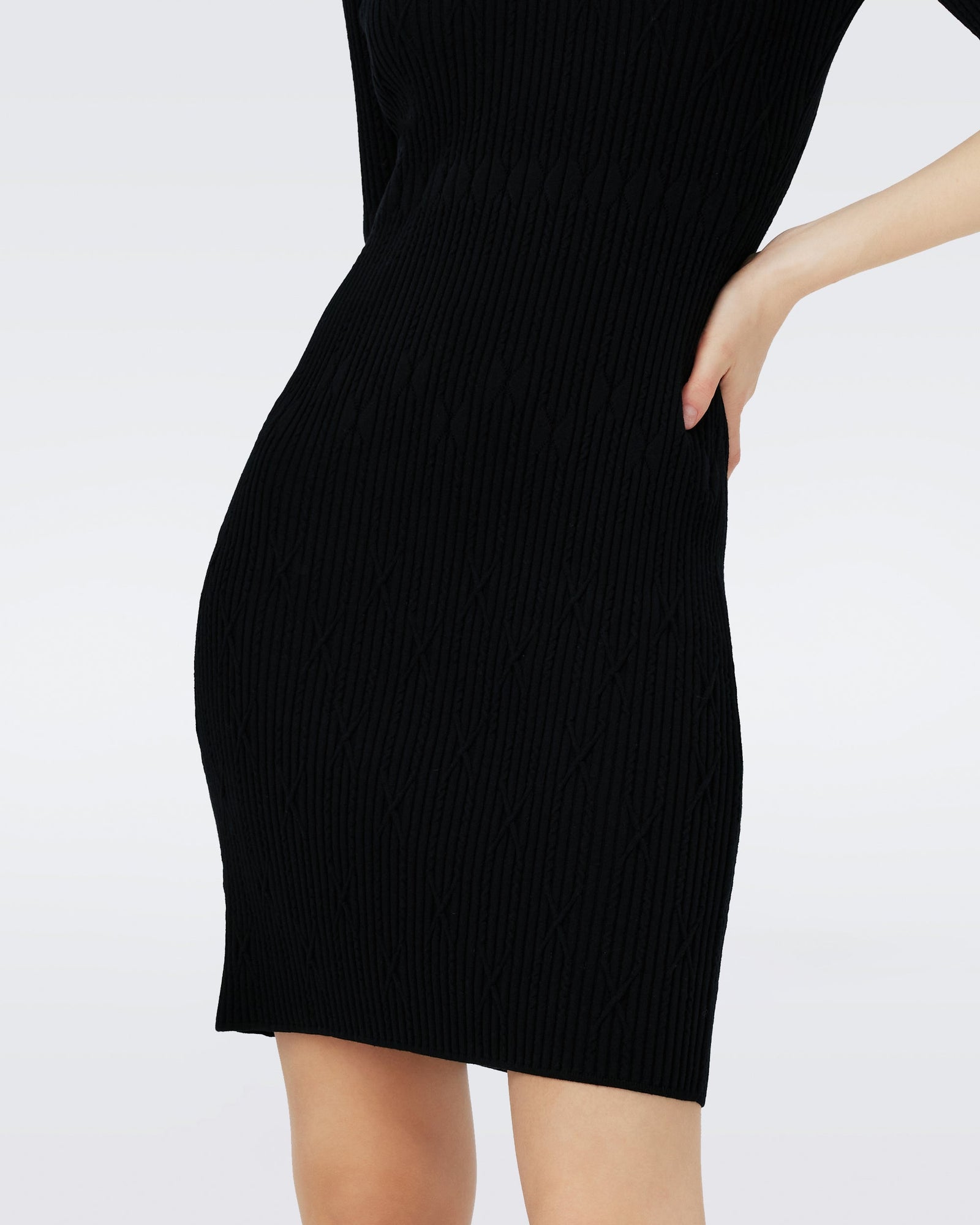 Pam Knit Jacquard Dress