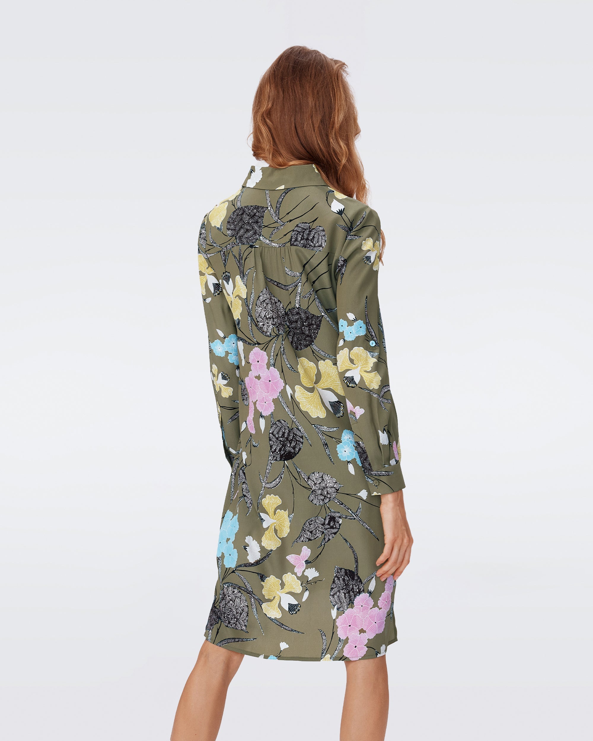 dvf prita shirt dress PRITA SHIRT DRESS