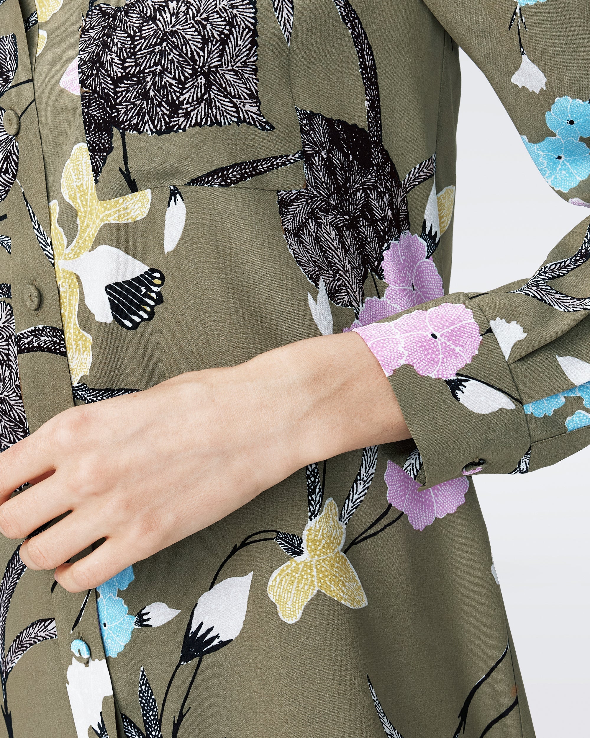 dvf prita shirt dress Prita Dress
