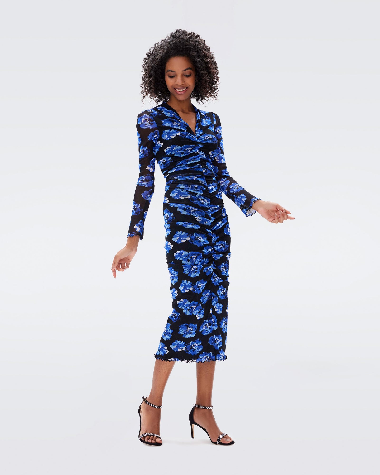 dvf sean mesh dress DVF Sean Dress BLU'S