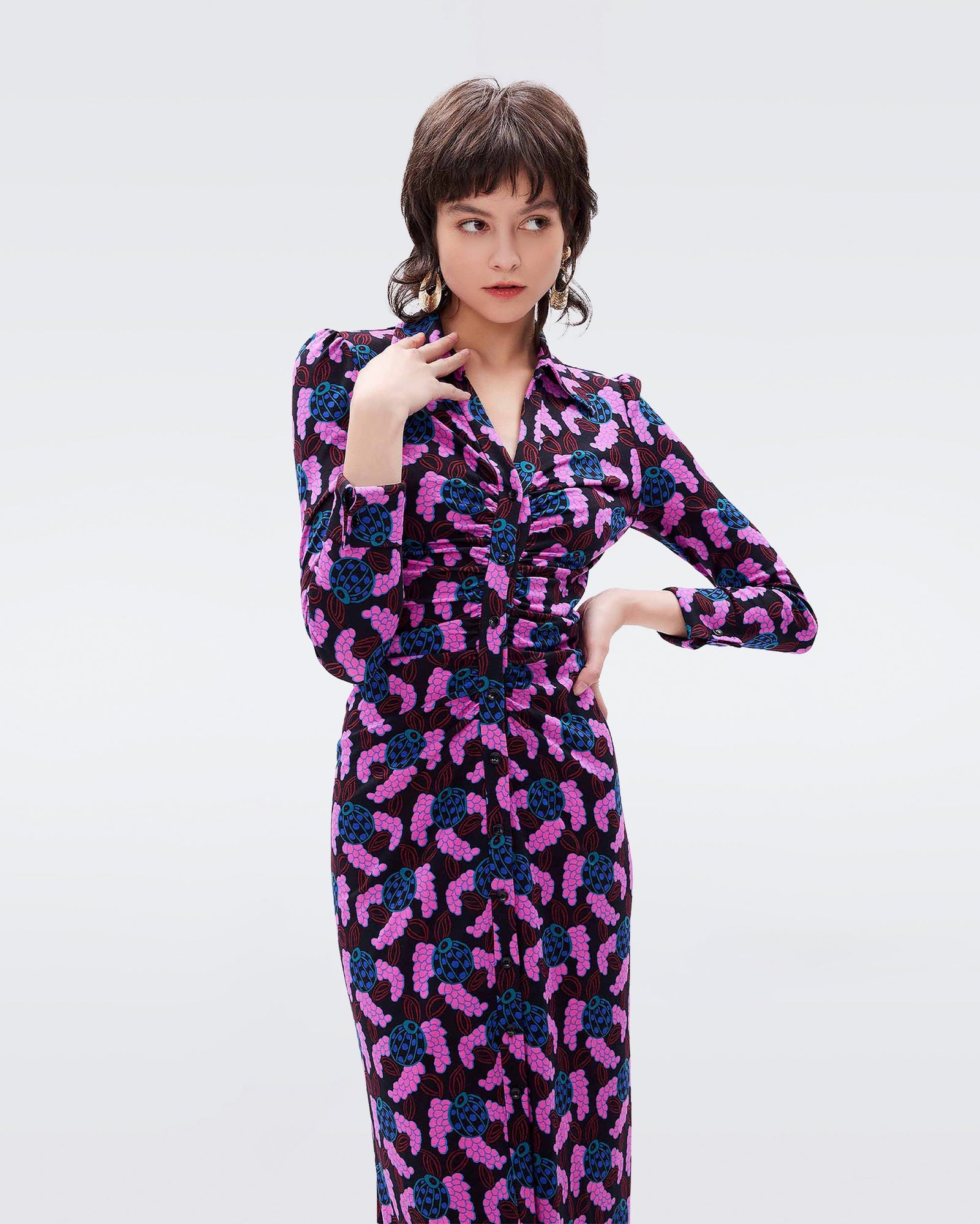Sheska Shirt Dress