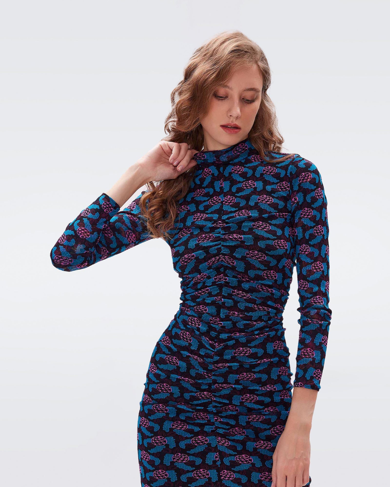 Verina Reversible Mesh Dress