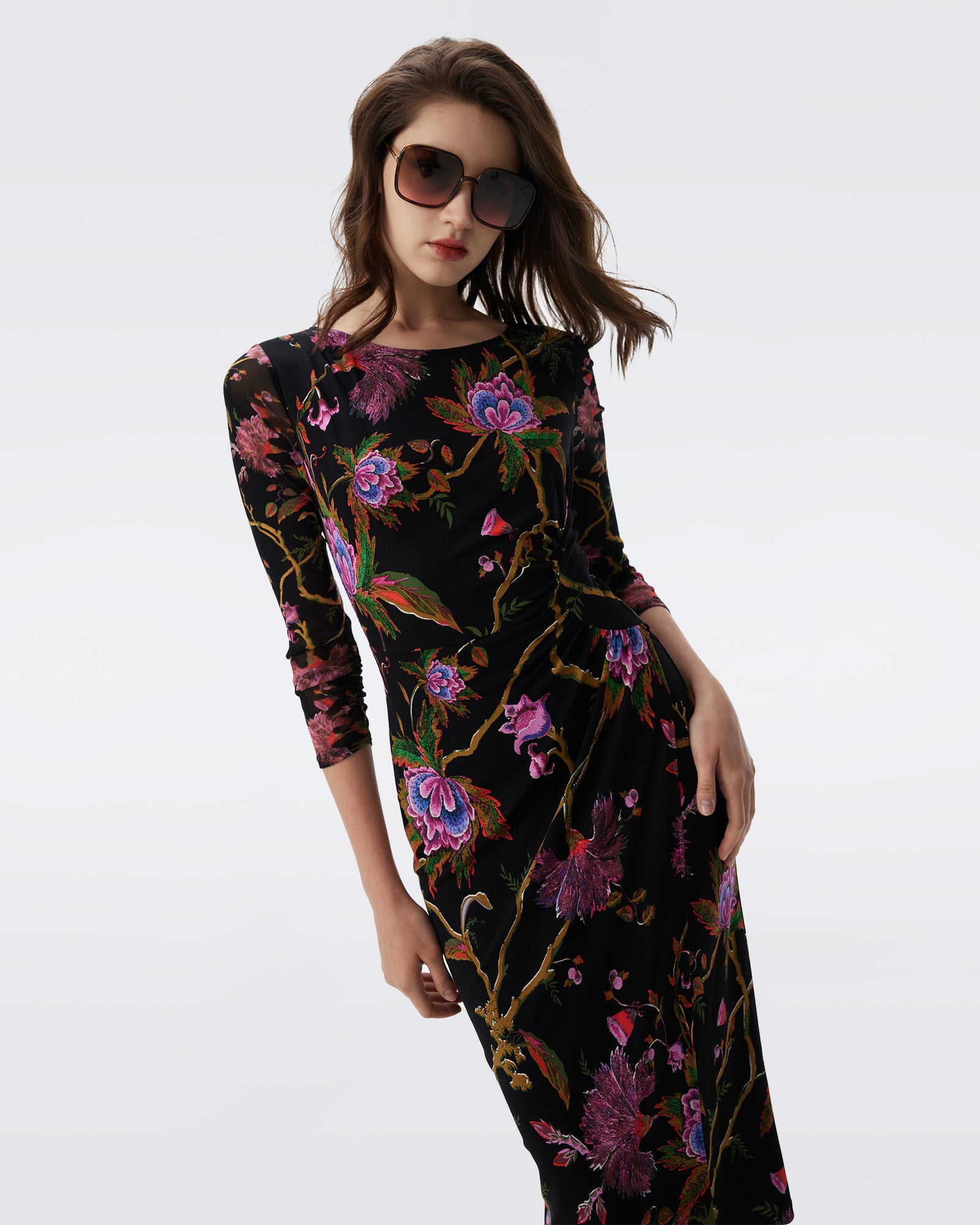 DVF LINEA DRESS