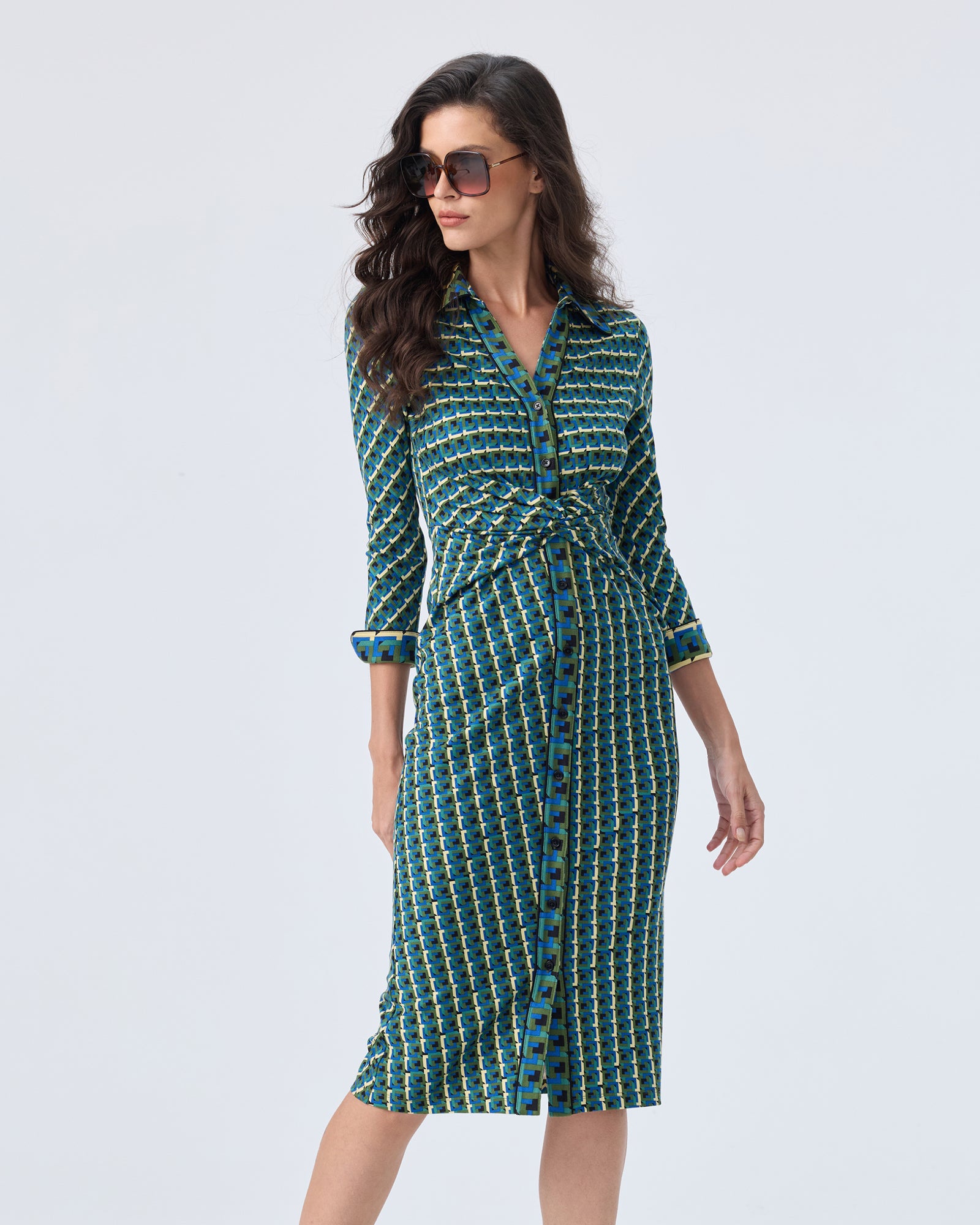 DVF SALLEY DRESS