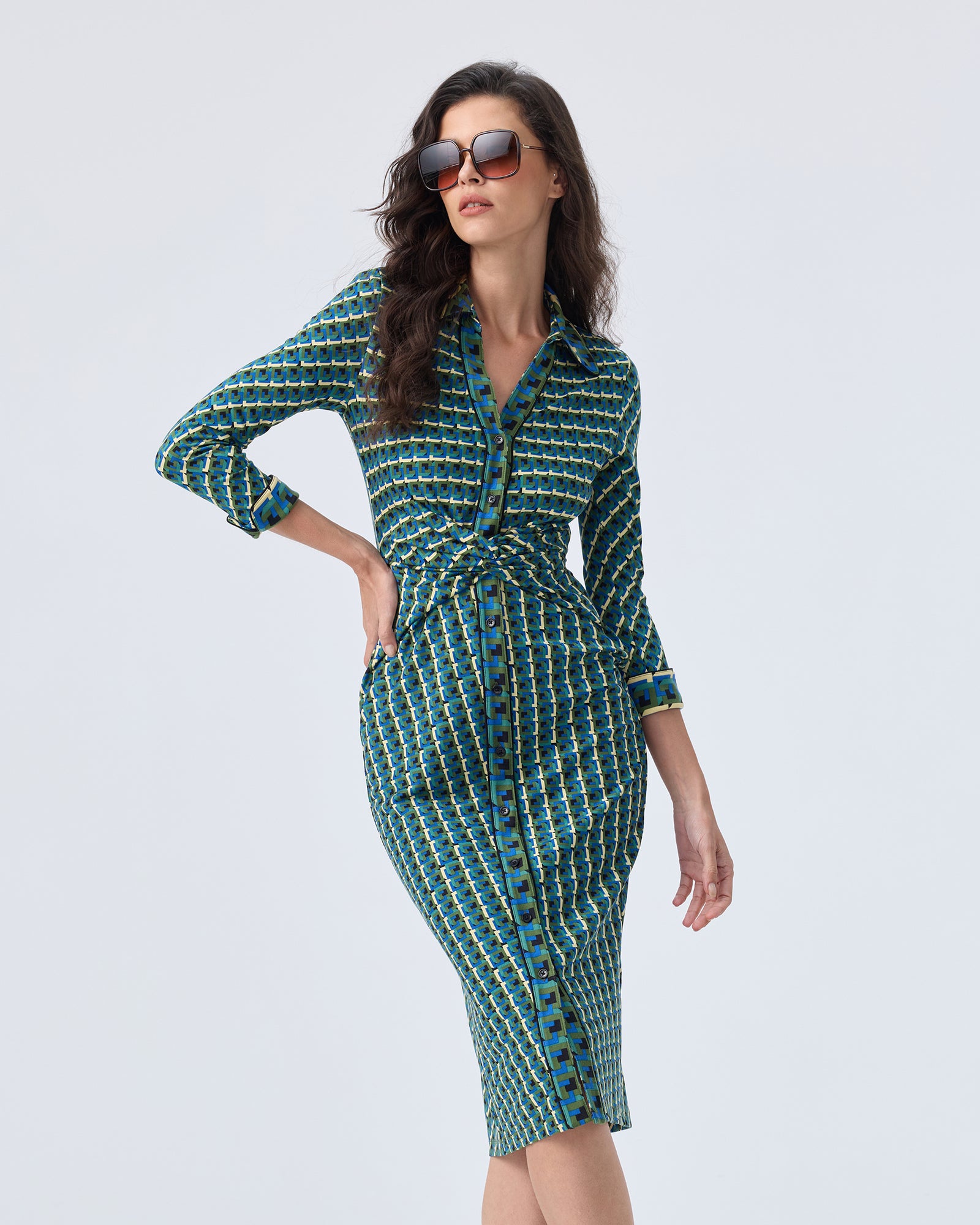 DVF SALLEY DRESS