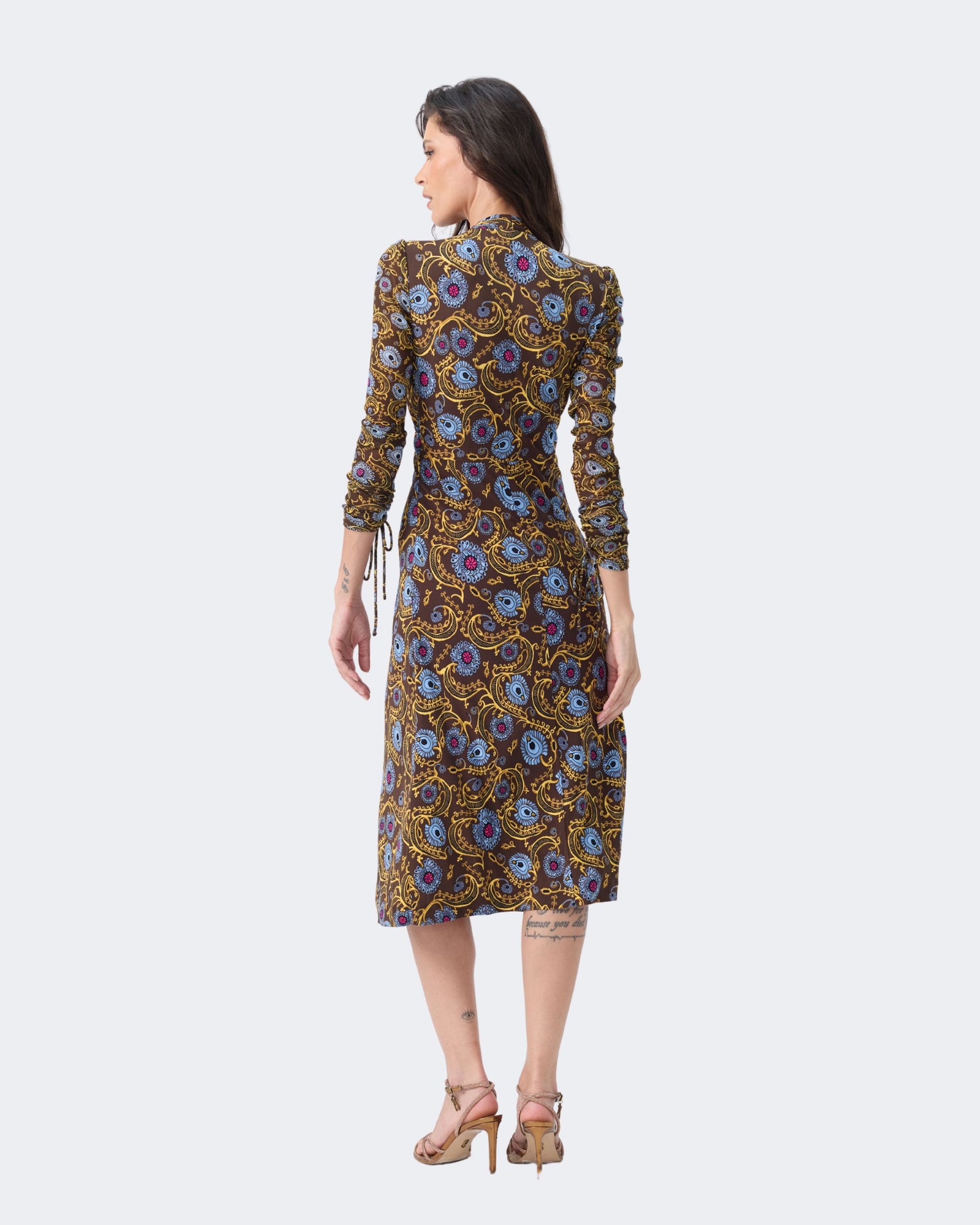 DVF SMILEY DRESS