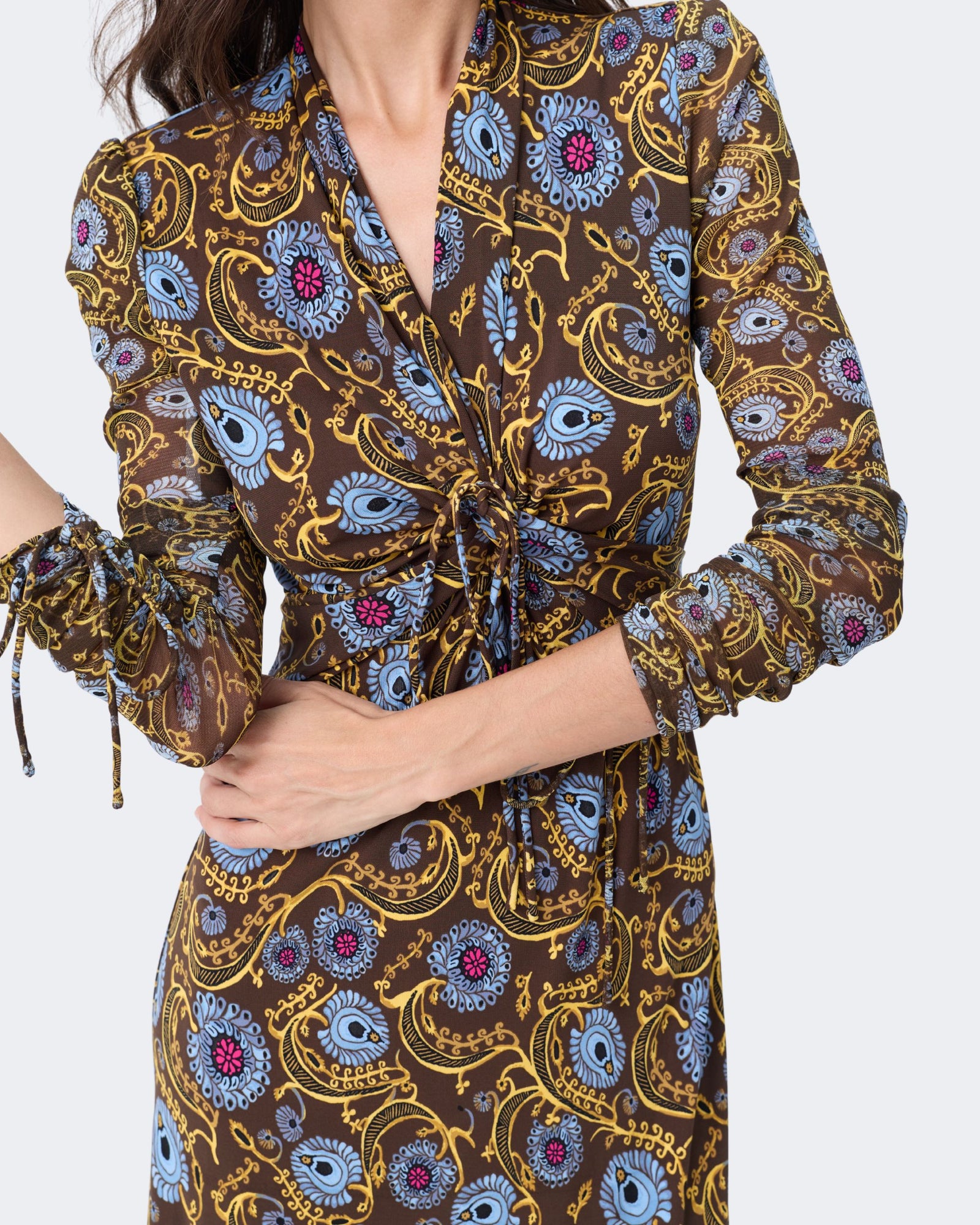 DVF SMILEY DRESS