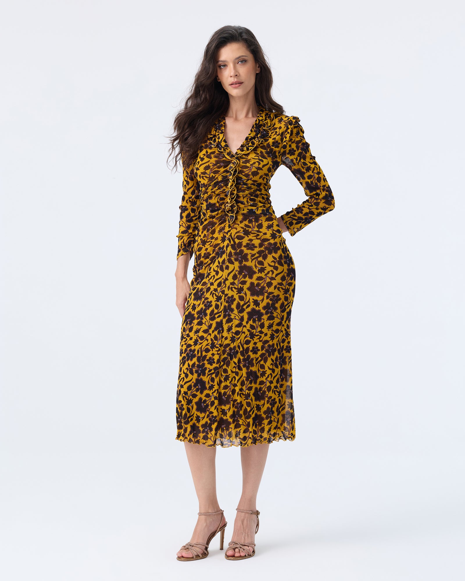 DVF VIOLLET DRESS