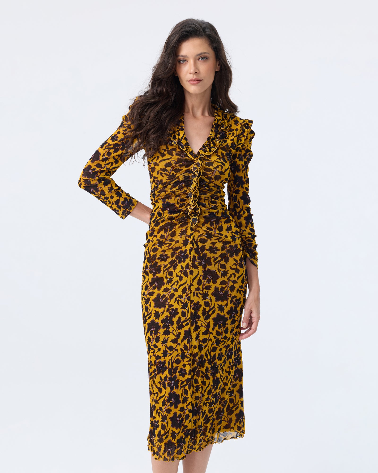 DVF VIOLLET DRESS