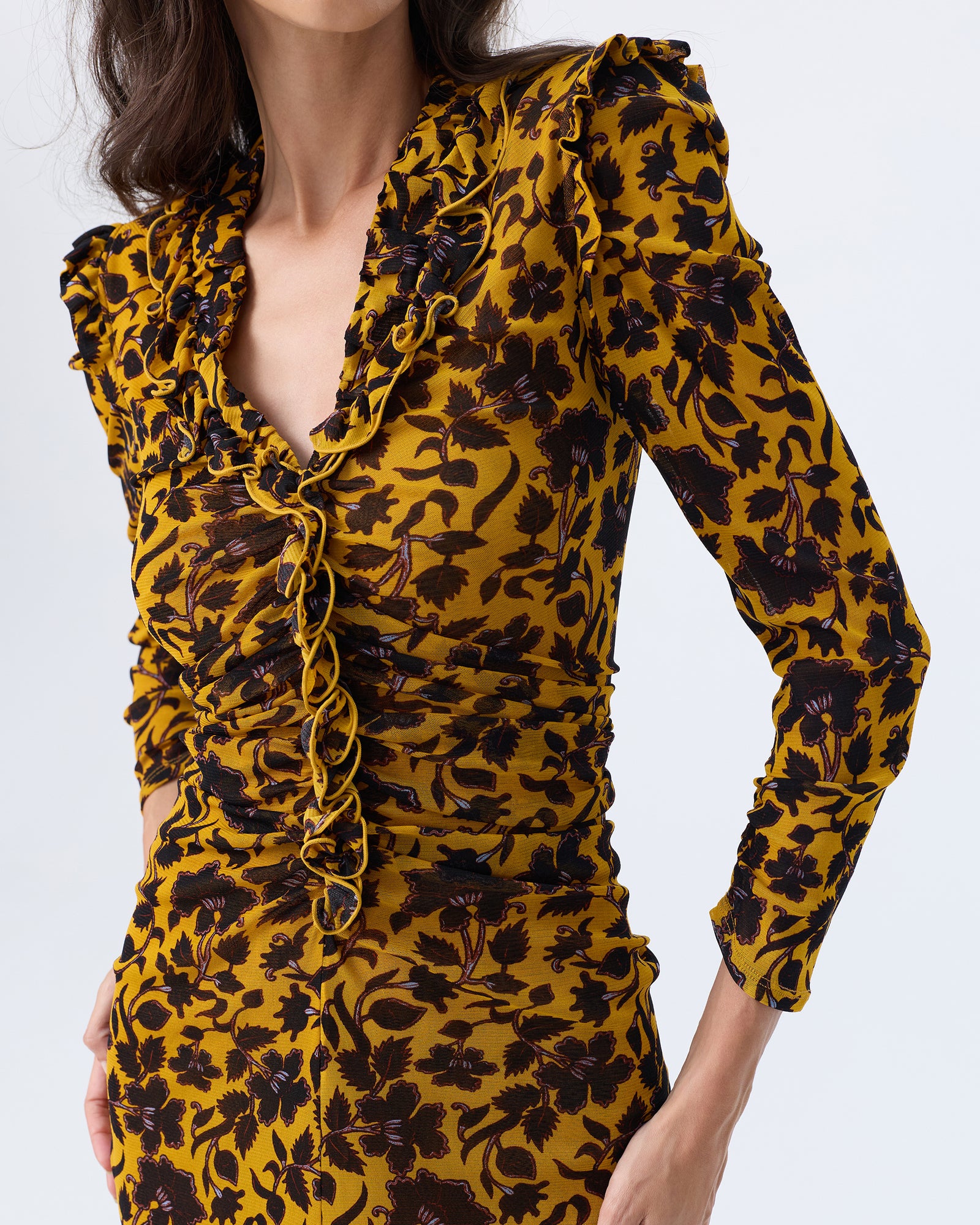 DVF VIOLLET DRESS