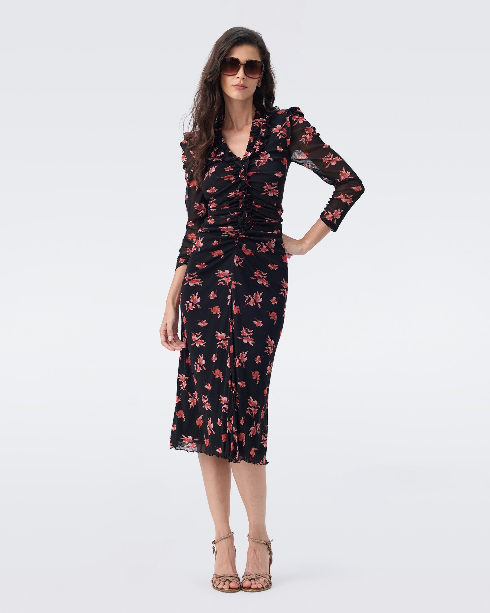 DVF VIOLLET DRESS