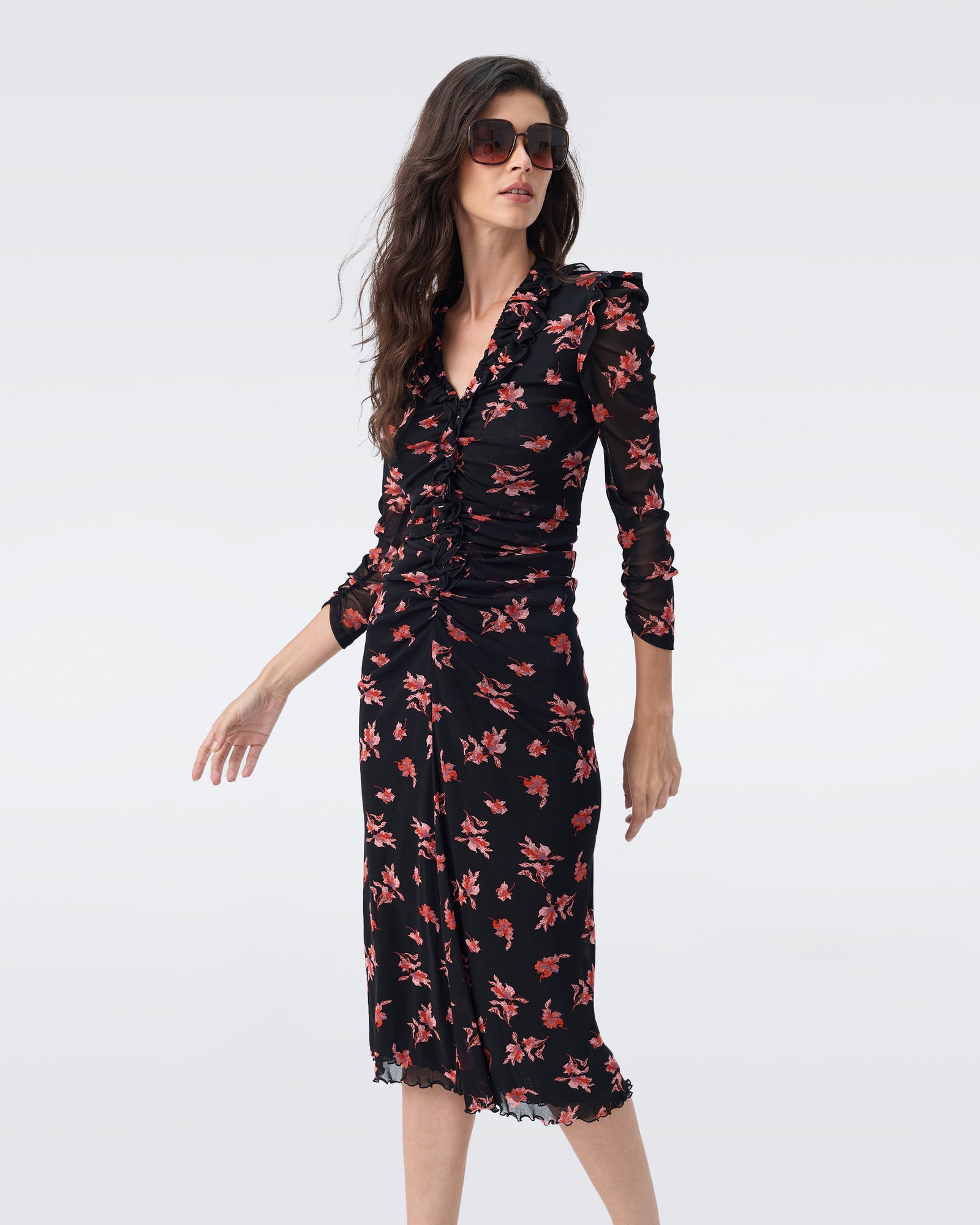 DVF VIOLLET DRESS