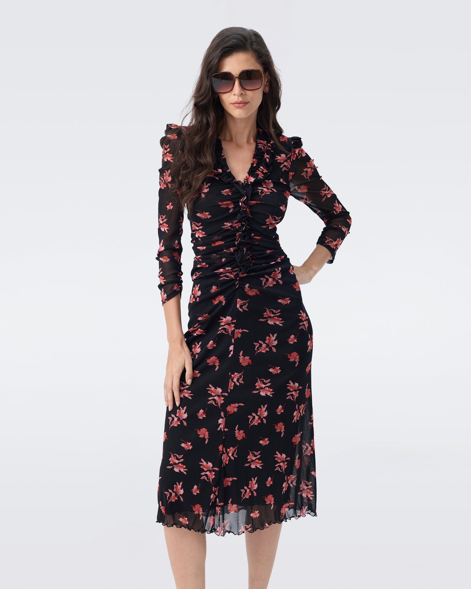DVF VIOLLET DRESS