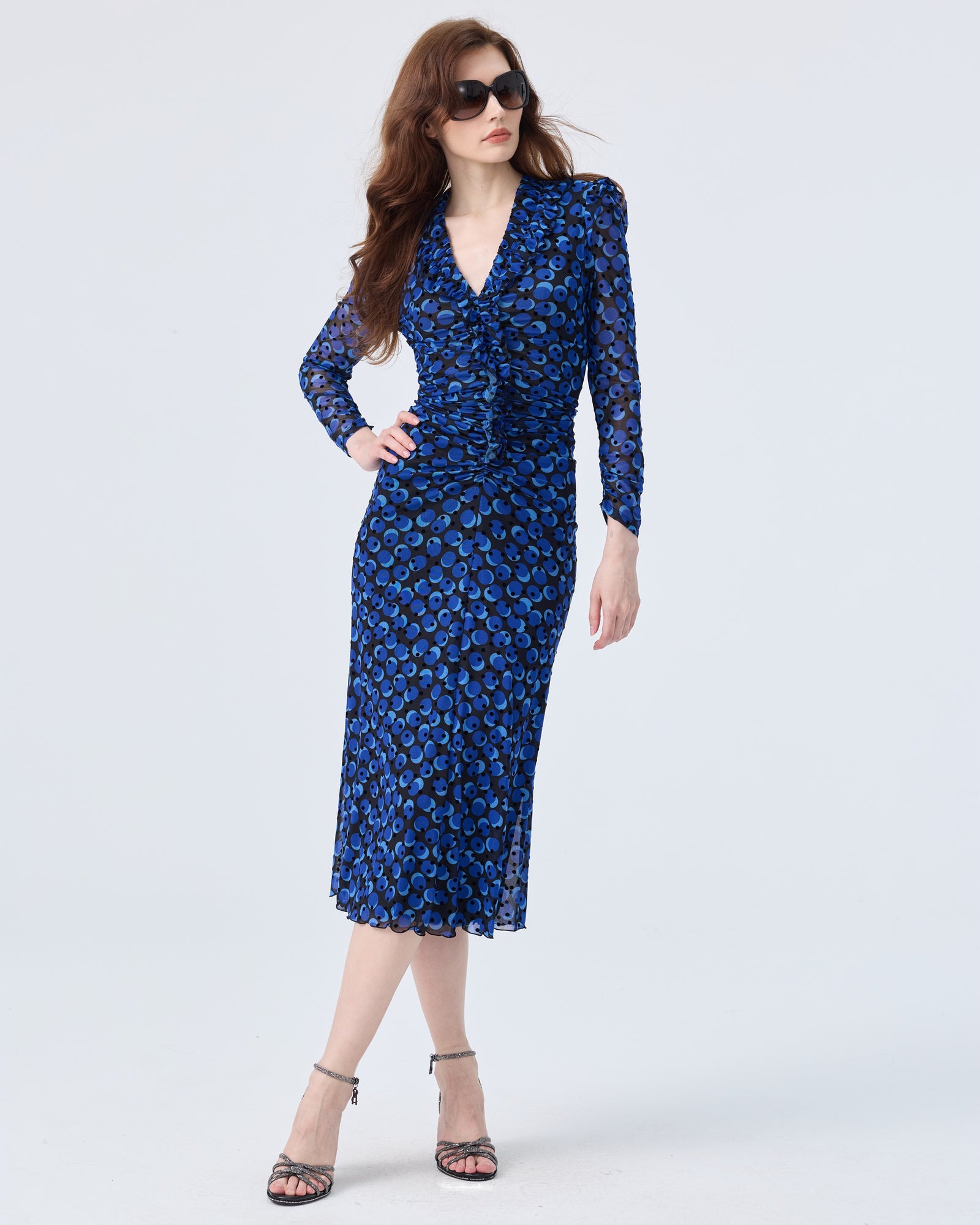 DVF VIOLLET DRESS