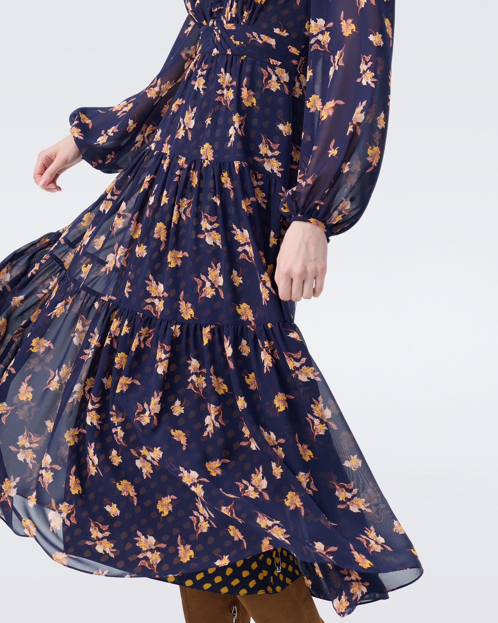 DVF TULLY DRESS