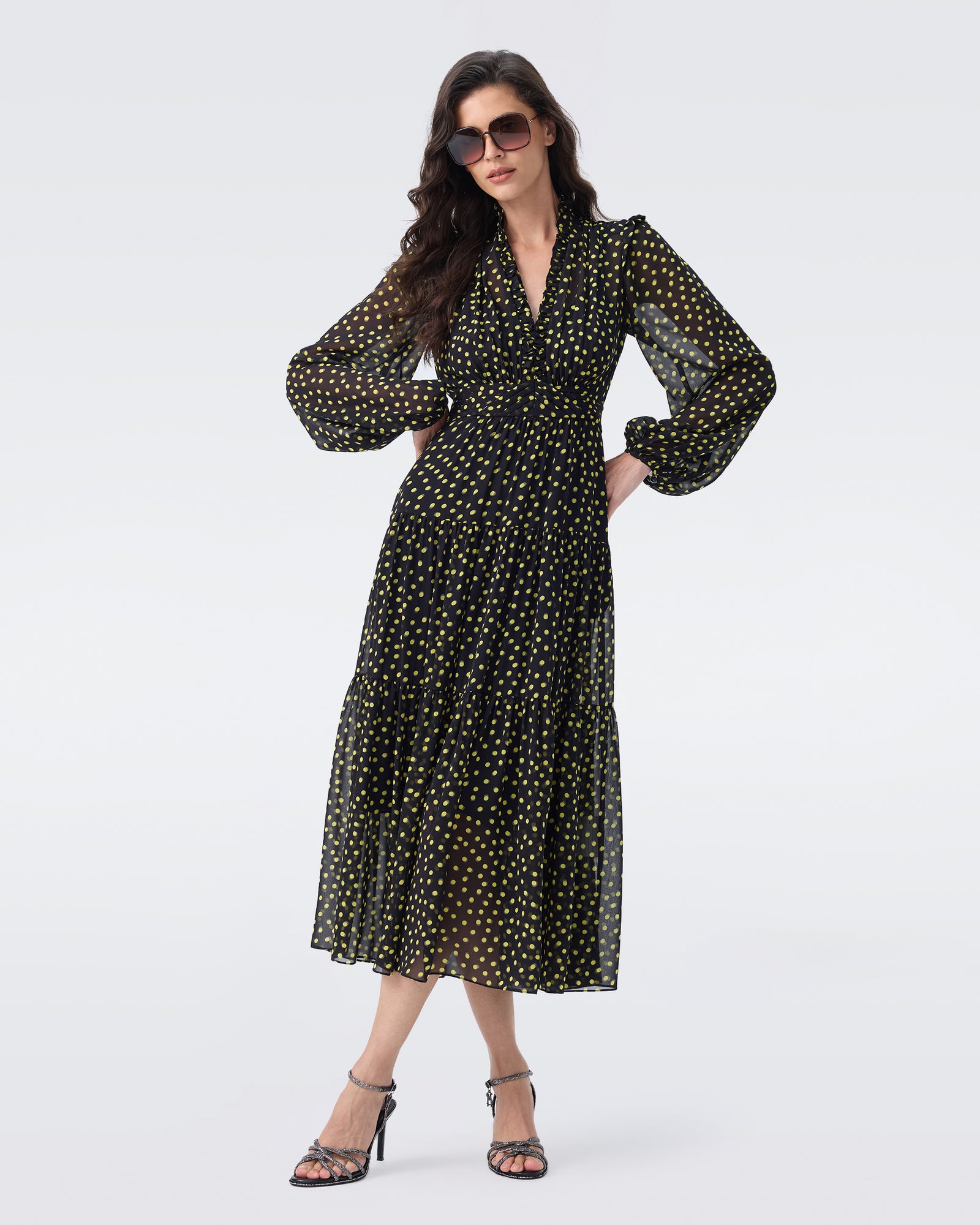 DVF TULLY DRESS