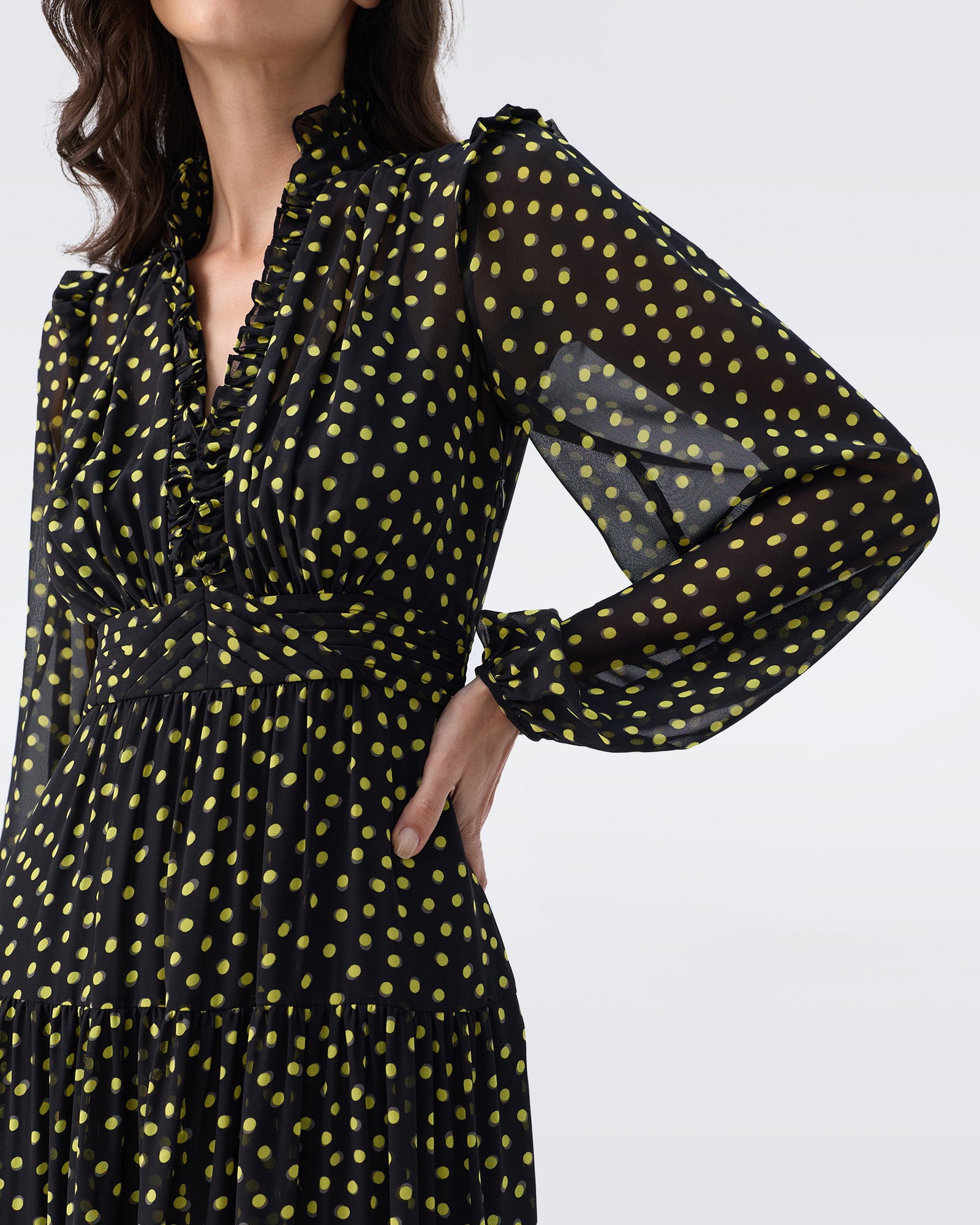 DVF TULLY DRESS