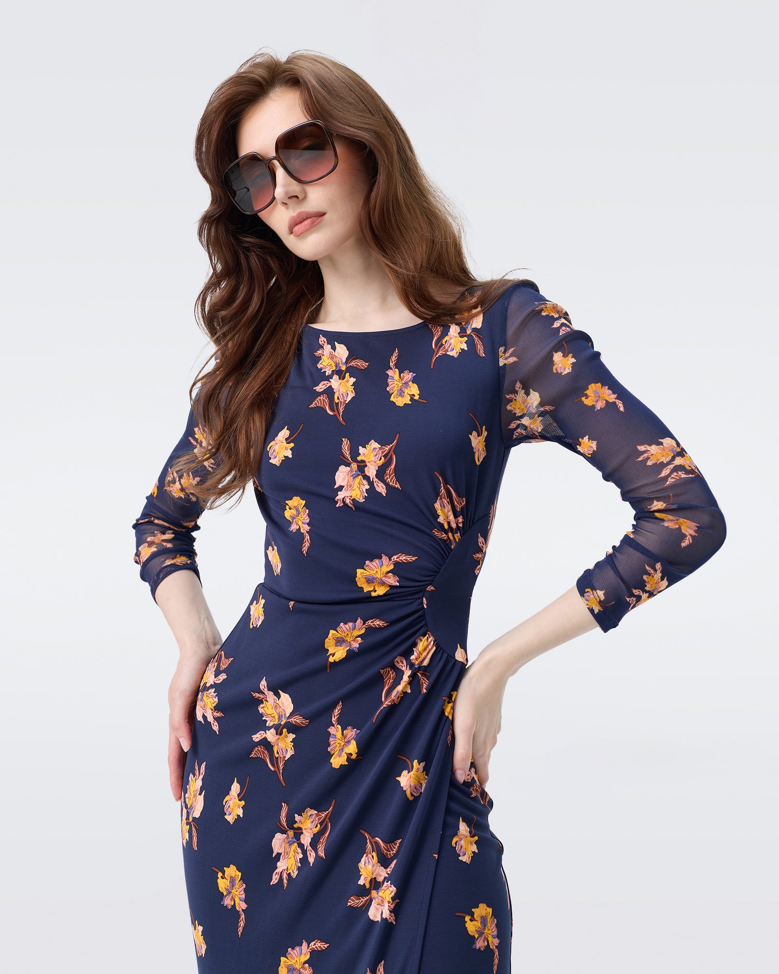 DVF LINEA DRESS
